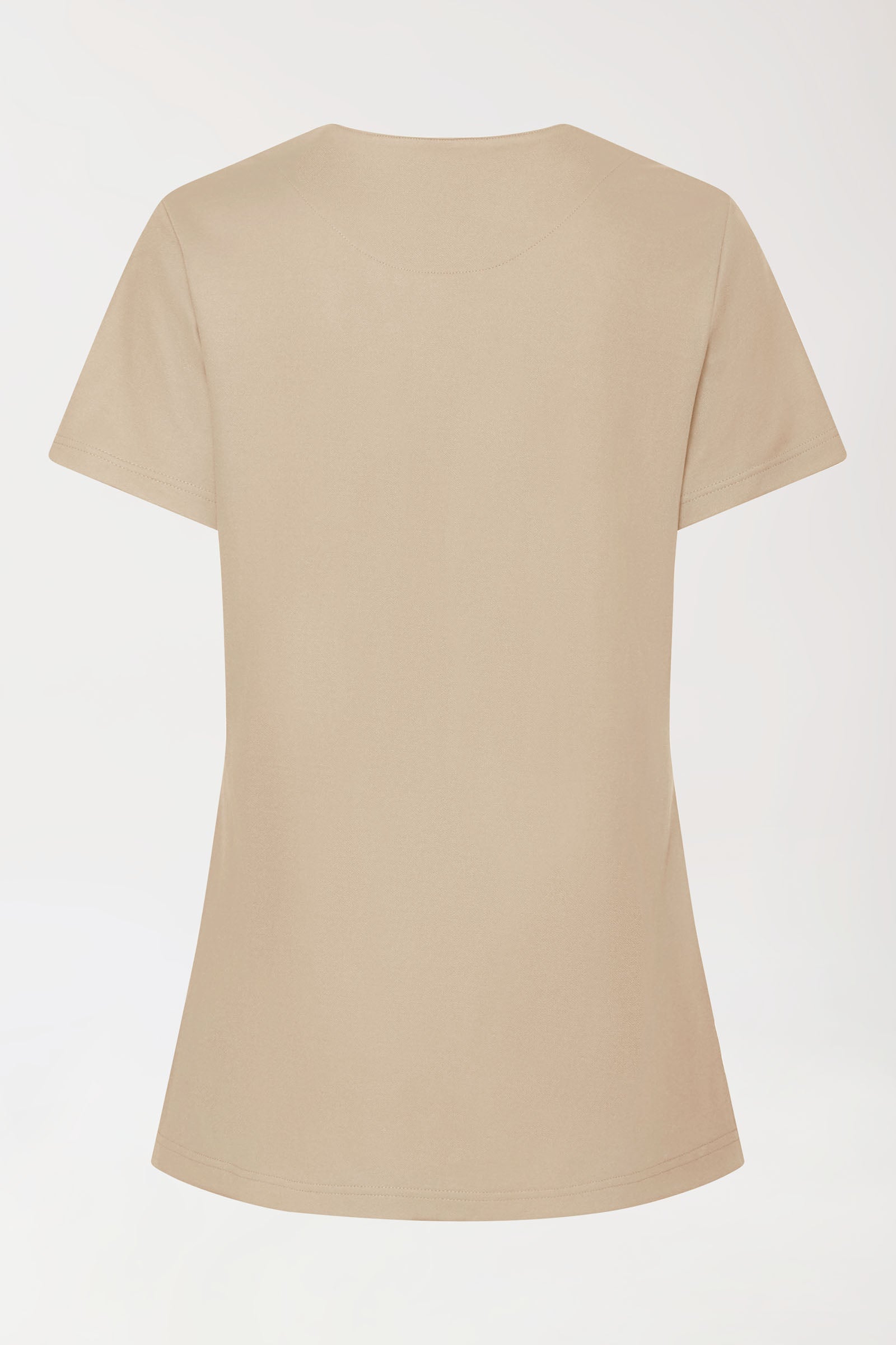 COMFY FLEX Tunique Stretch Femme - Boutons-pression sable