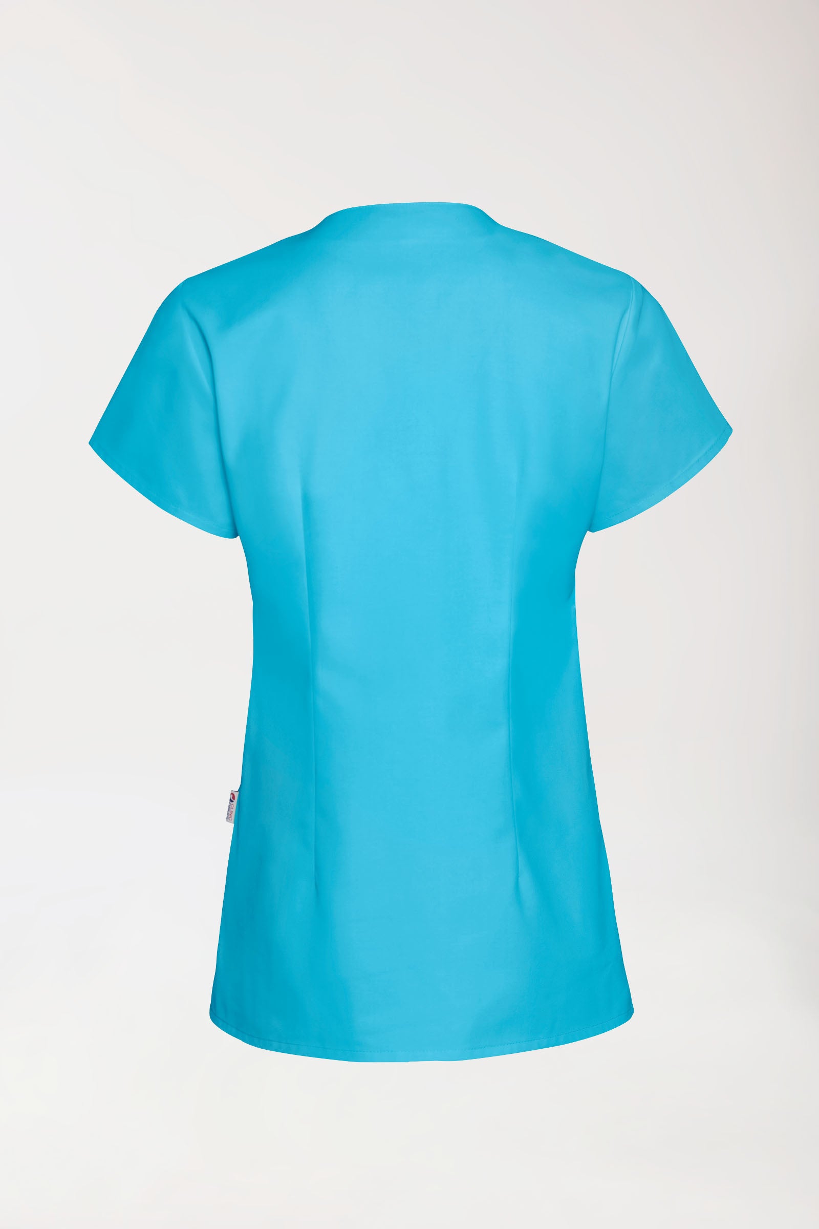 JUST STRONG Tunique Femme - Décolleté carré turquoise