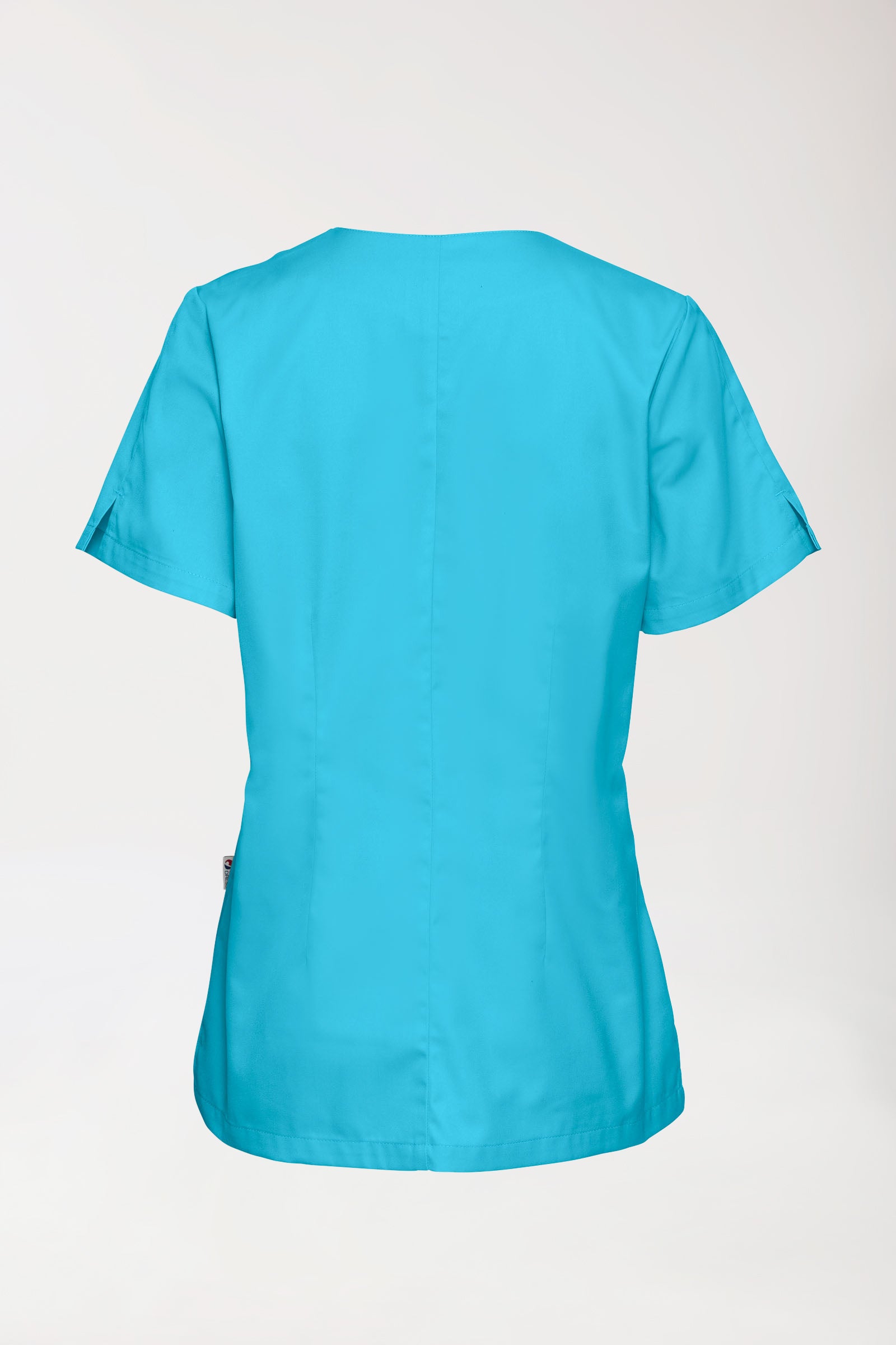 CORE Tunique Femme curved fit - Boutons-pression turquoise