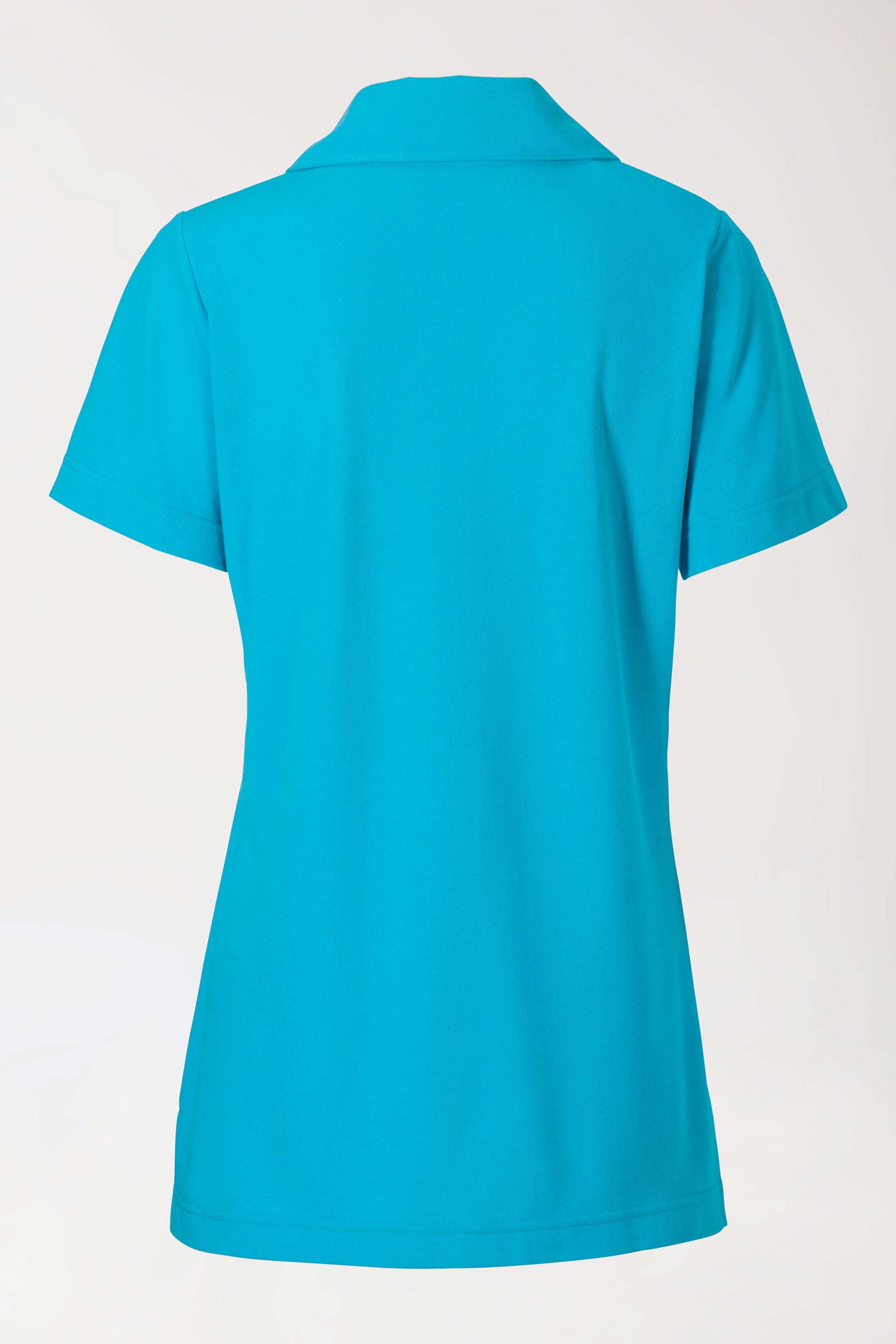 COMFY FLEX Tunique Stretch Femme - col châle turquoise