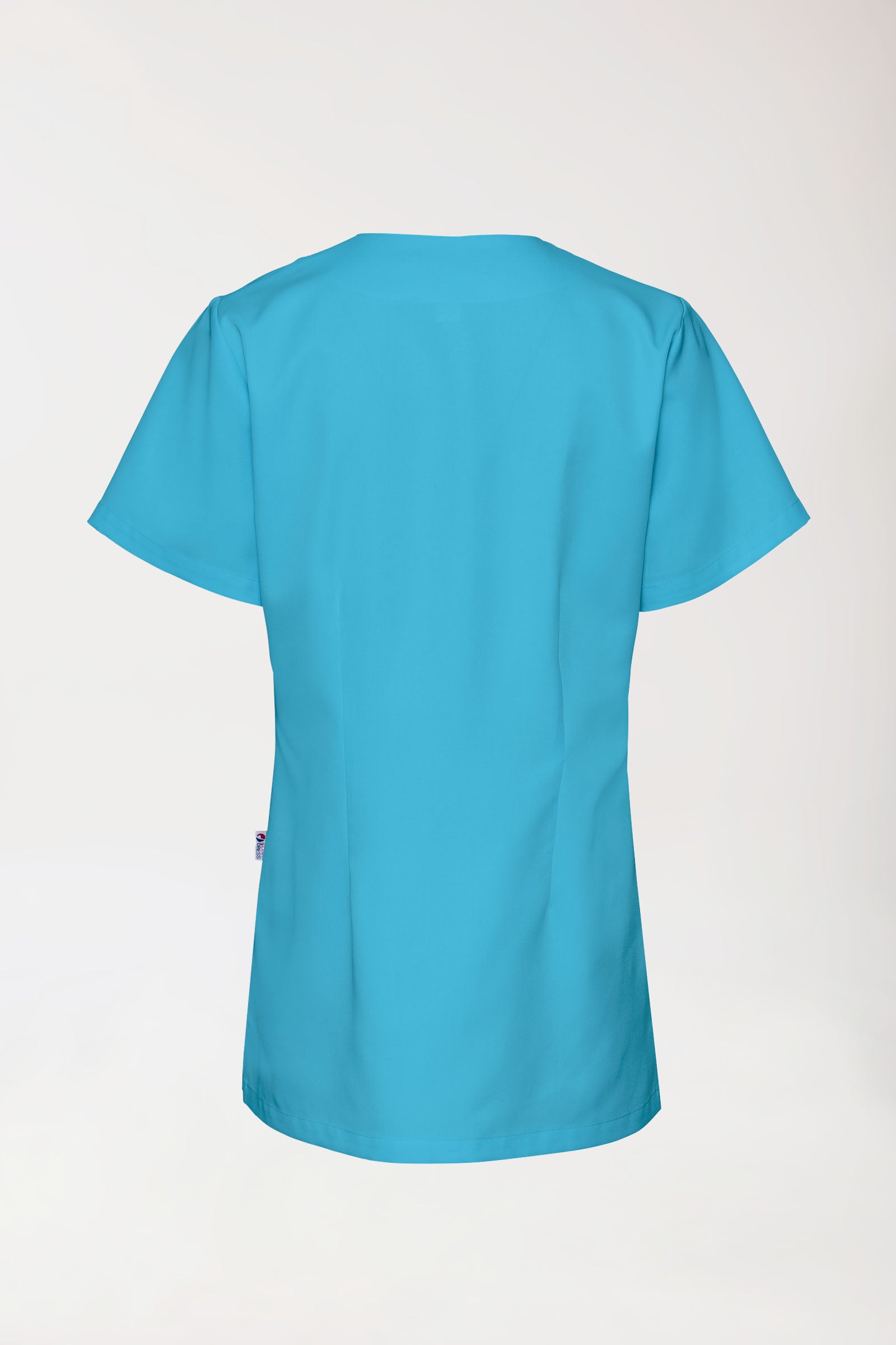 GREEN Tunique Femme - Boutons-pression turquoise foncé