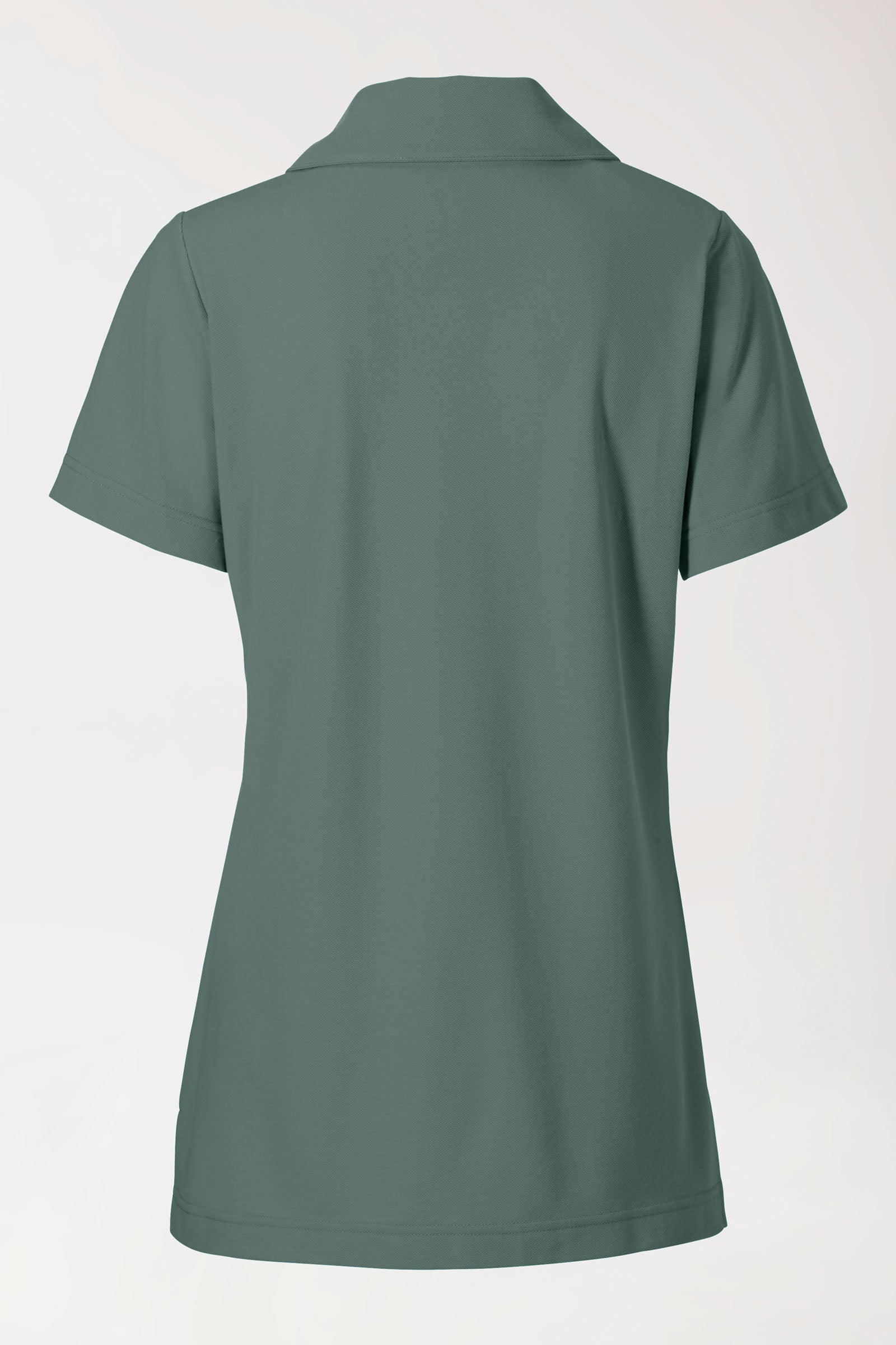 COMFY FLEX Tunique Stretch Femme - col châle vert foncé