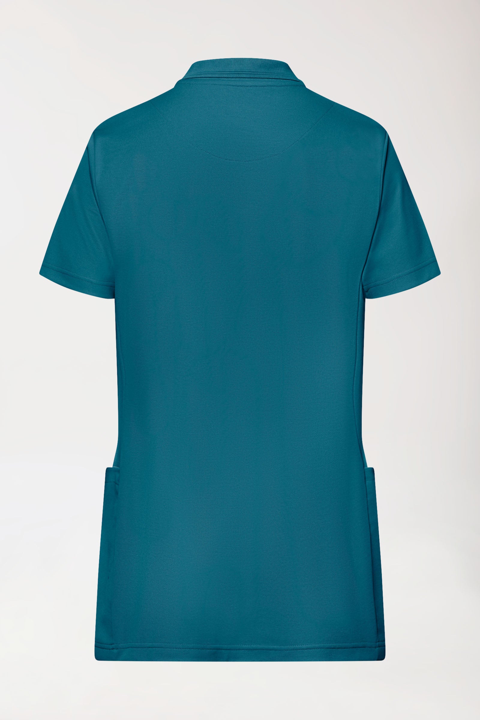 COMFY FLEX Tunique Stretch Femme - Col polo pétrole