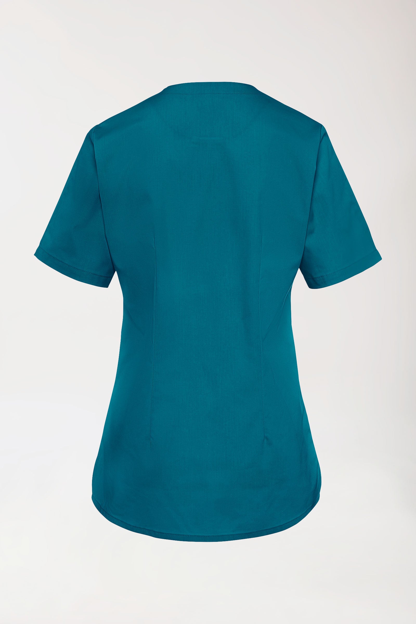 Tunique Stretch Femme - Col V vert pétrole