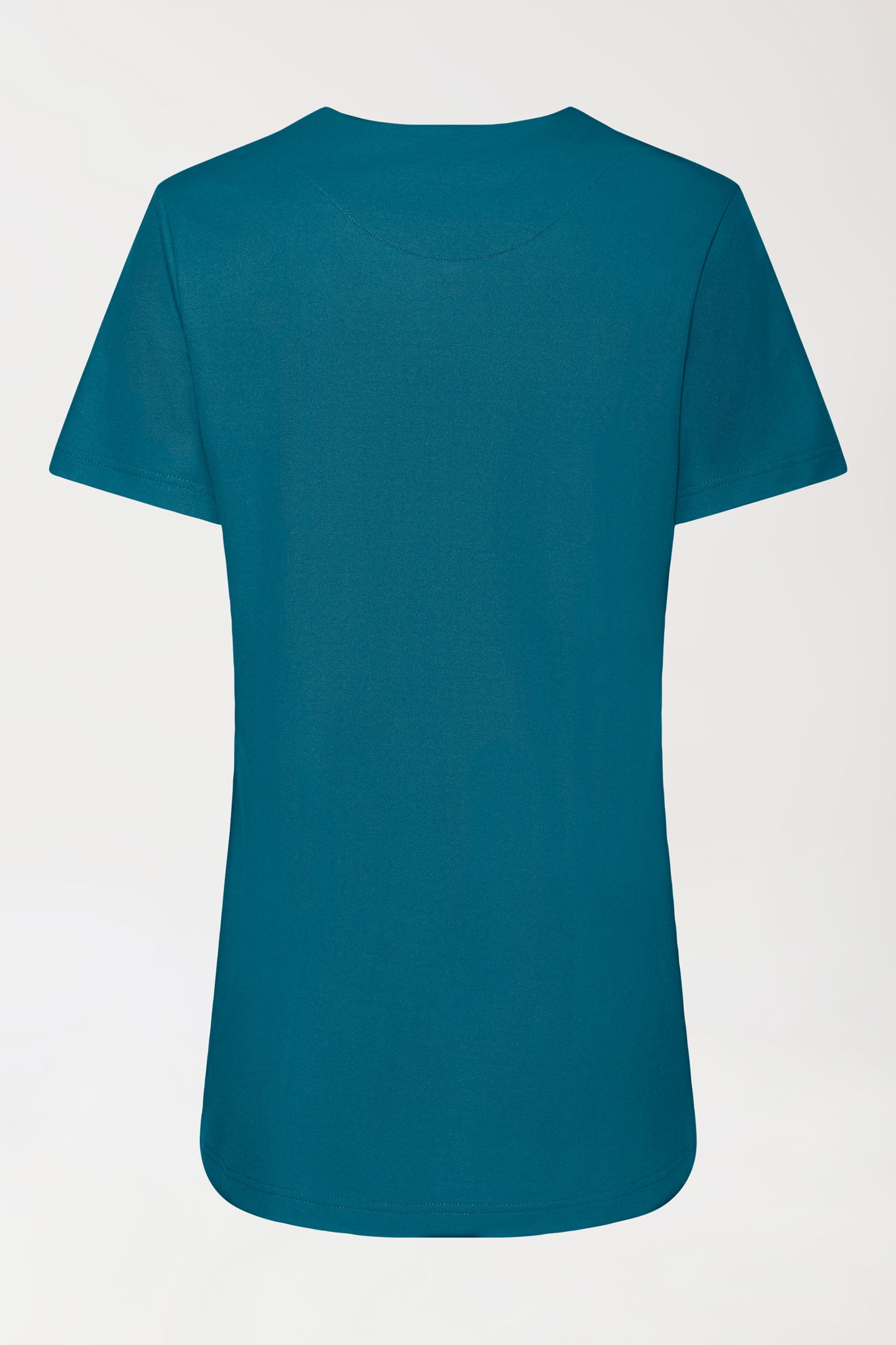 COMFY FLEX Tunique Stretch Femme - Décolleté Cœur pétrole