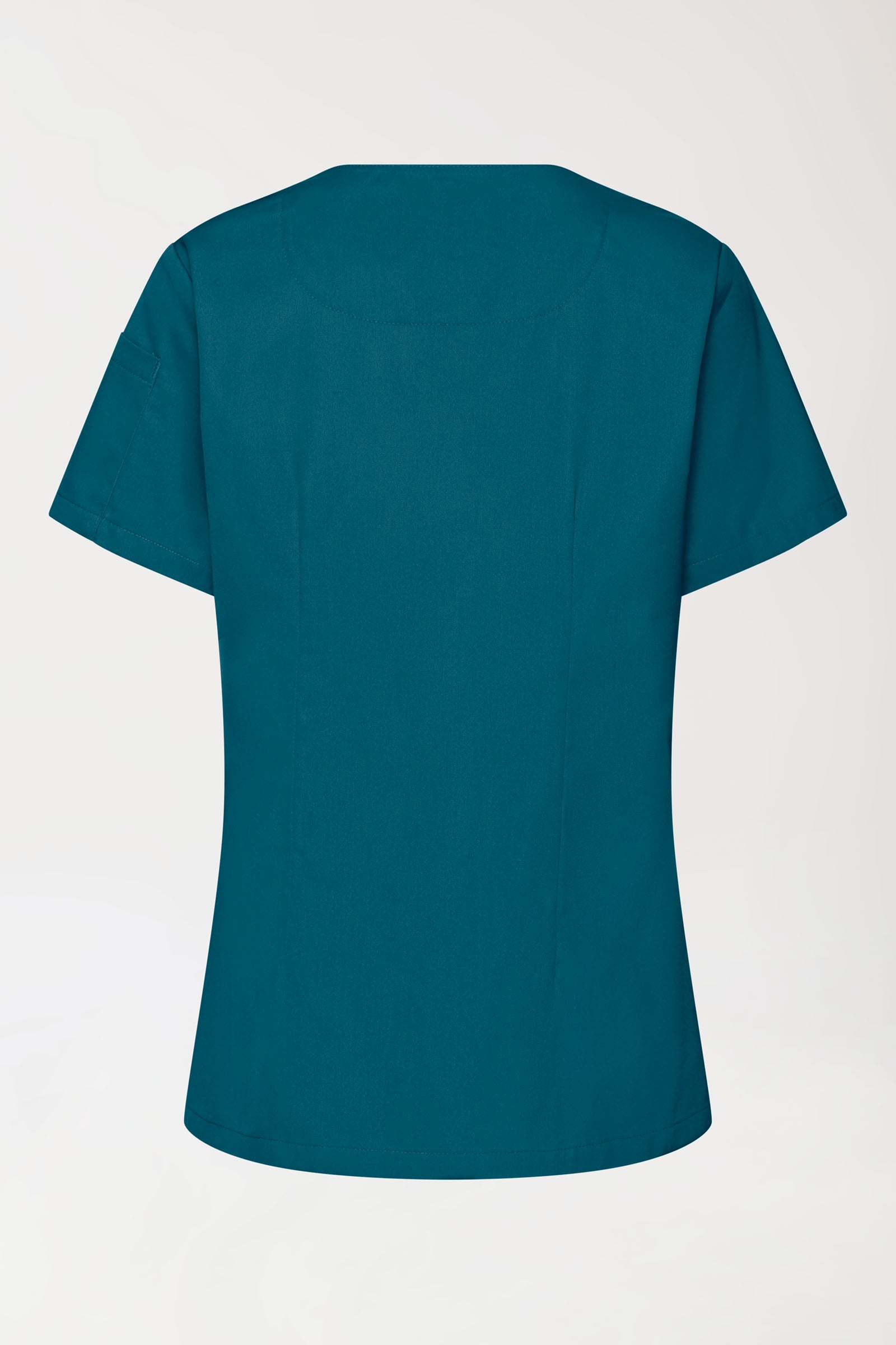 GREEN Tunique Stretch Femme - Décolleté V pétrole