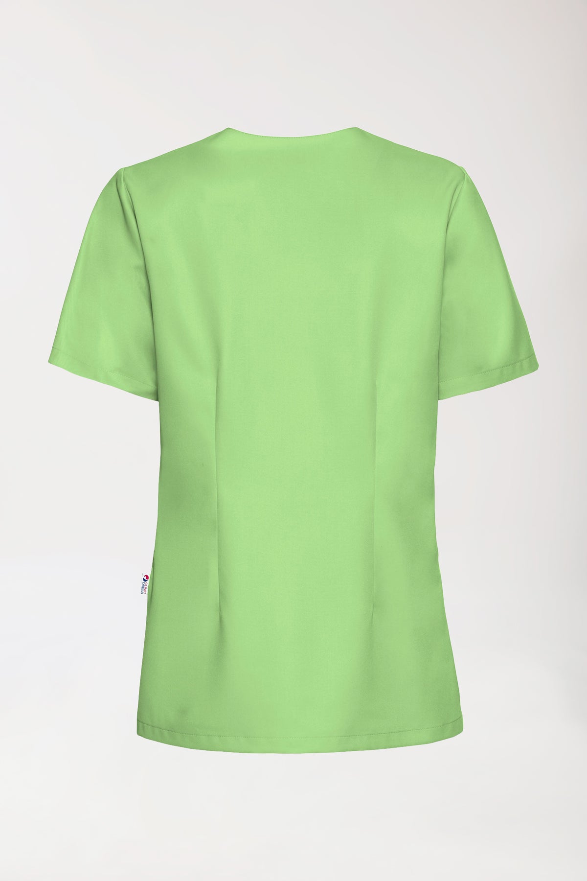 GREEN Tunique Femme - Décolleté V vert pomme, Vue de dos