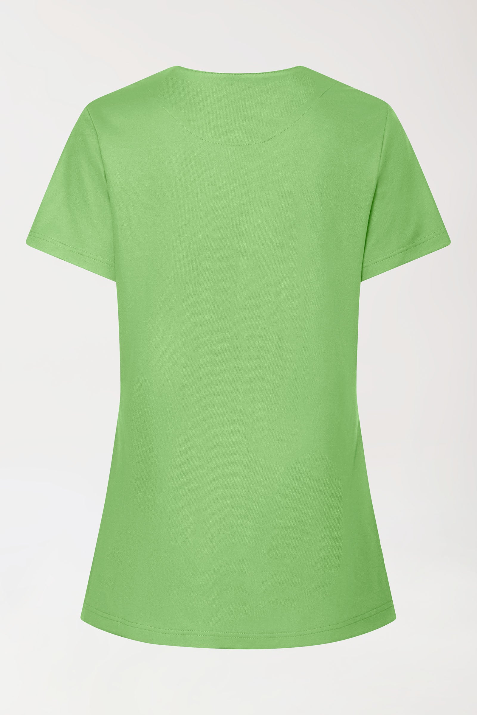 COMFY FLEX Tunique Stretch Femme - Boutons-pression vert pomme