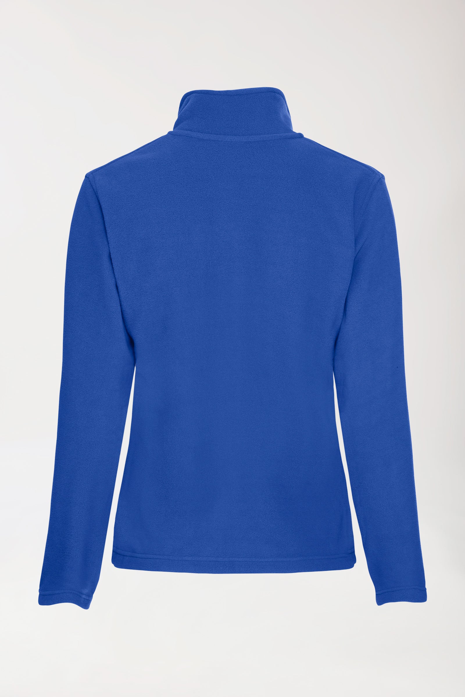 Veste polaire Femme - Col officier bleu roi