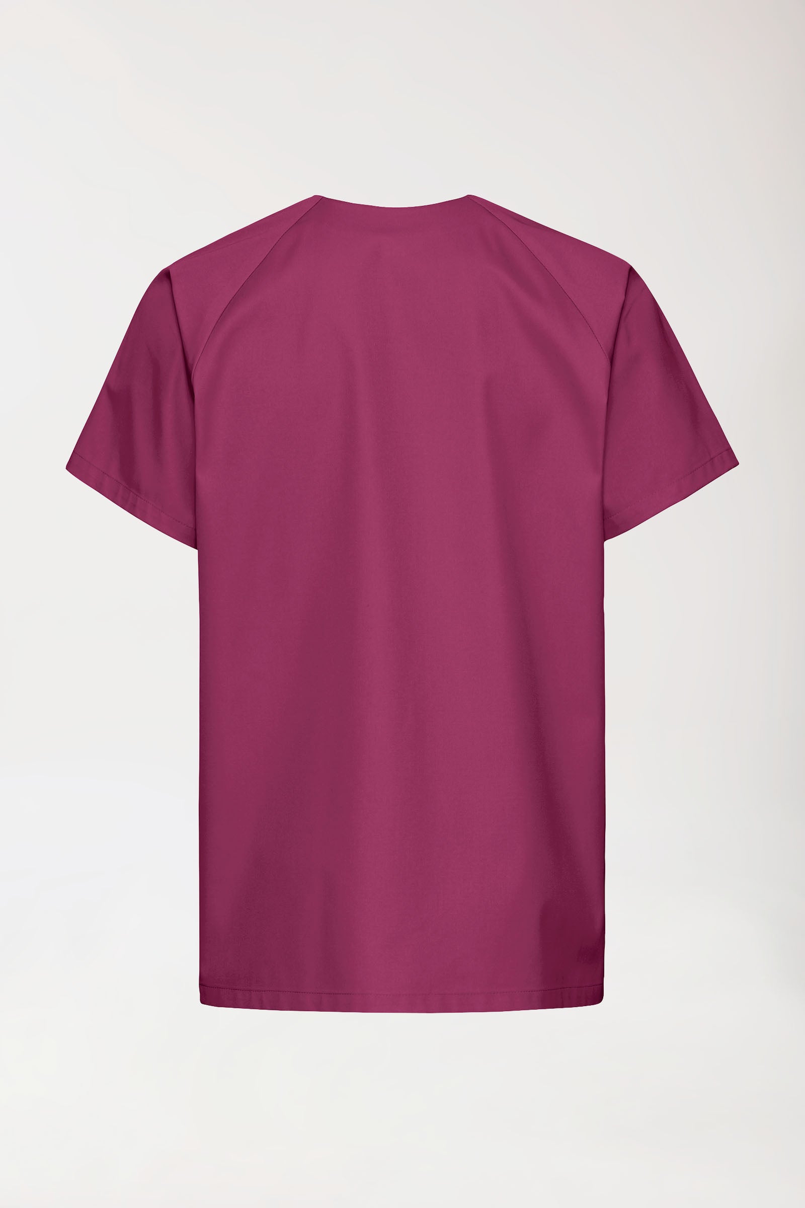 CORE Blouse Homme - Entièrement boutonnée berry