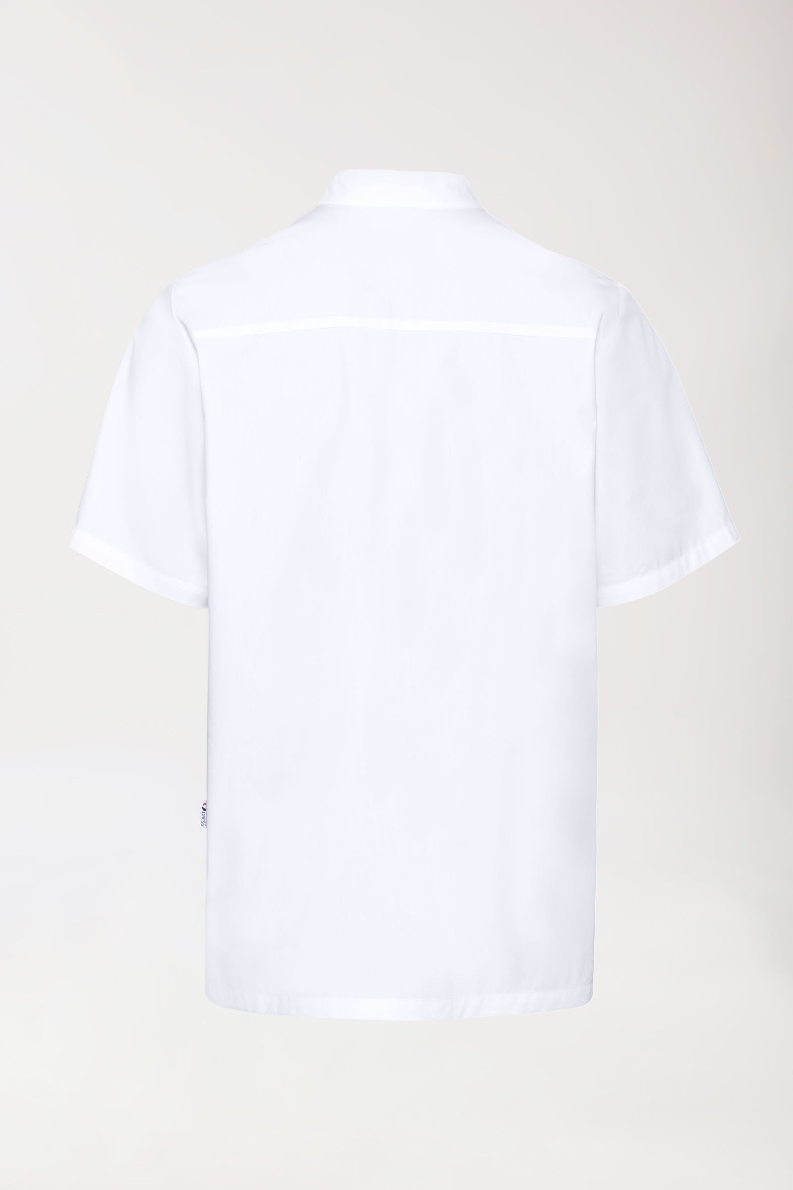Blouse Stretch Homme - boutonnée blanc, Vue de dos