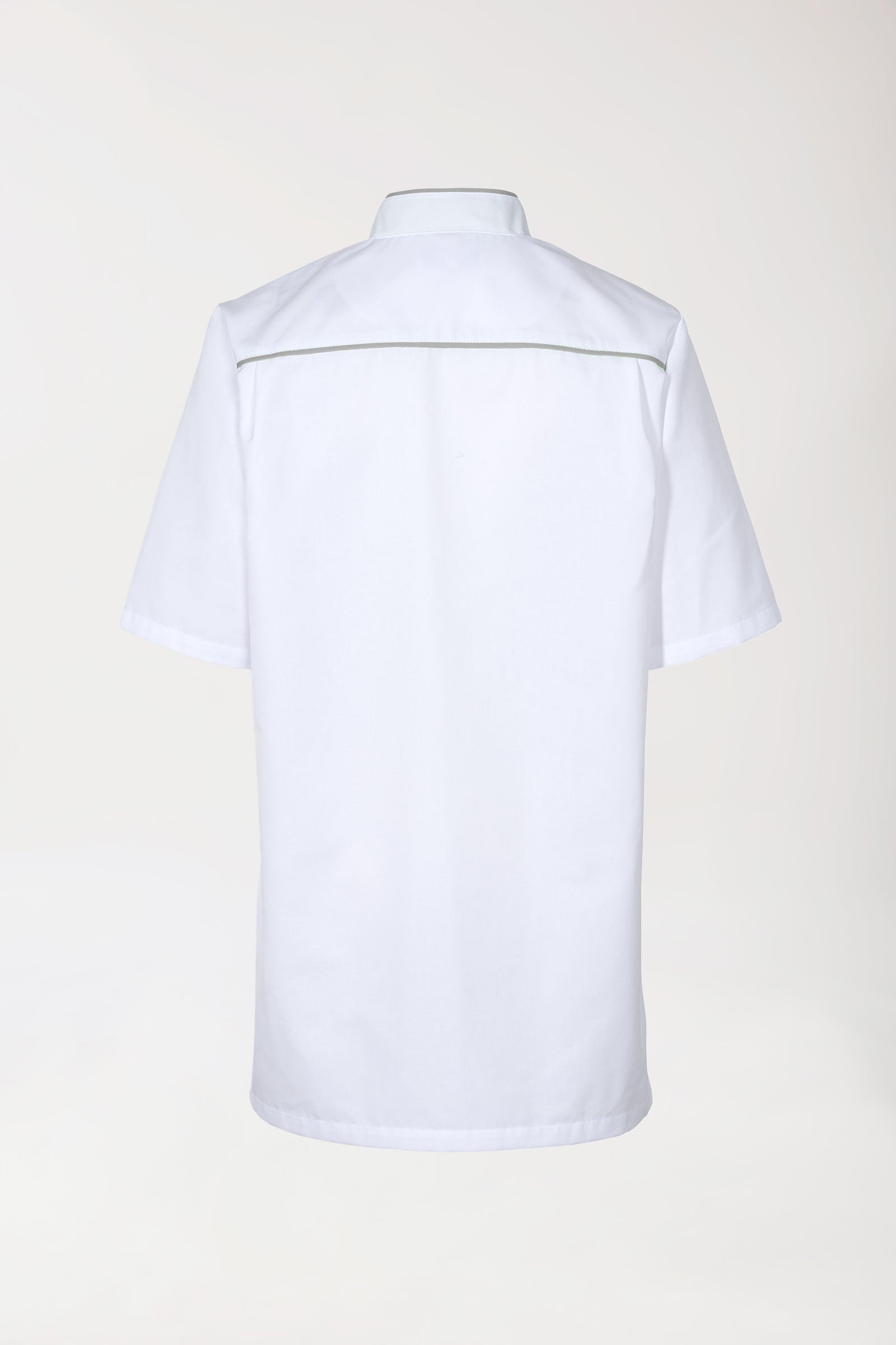 Tunique longue blanc/gris homme