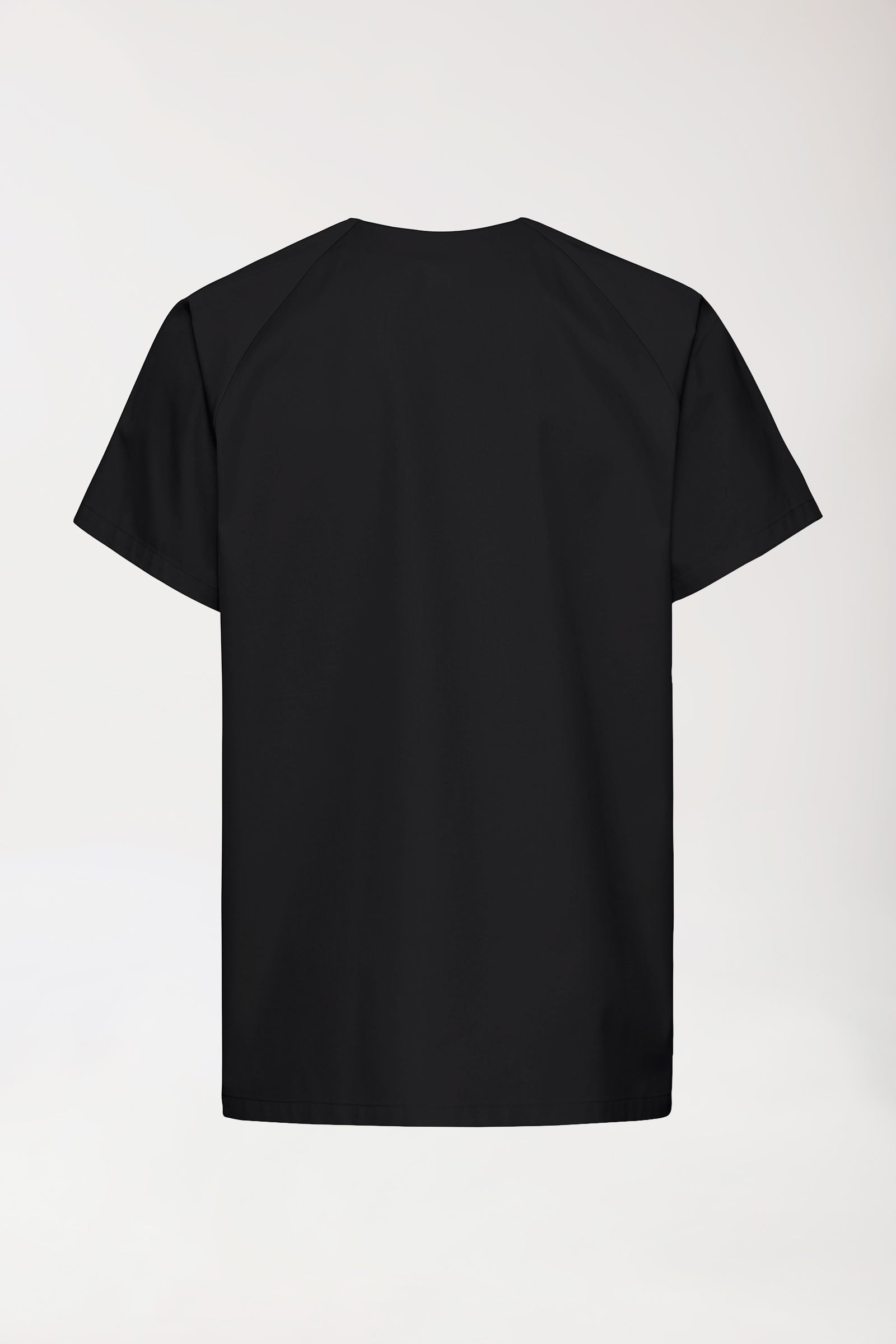 CORE Blouse Homme - Entièrement boutonnée noir, Vue de dos