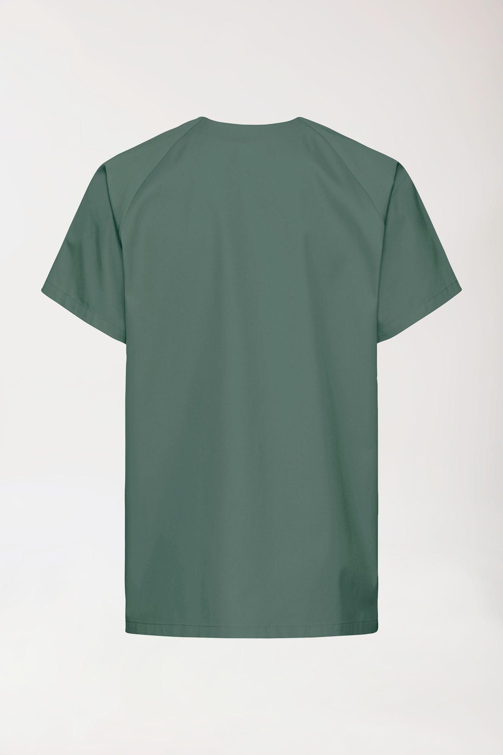 CORE Blouse Homme - Entièrement boutonnée vert foncé