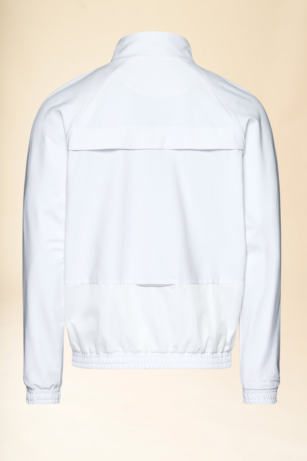 KAERE Veste blouson Homme - Poignet élastiqué blanc