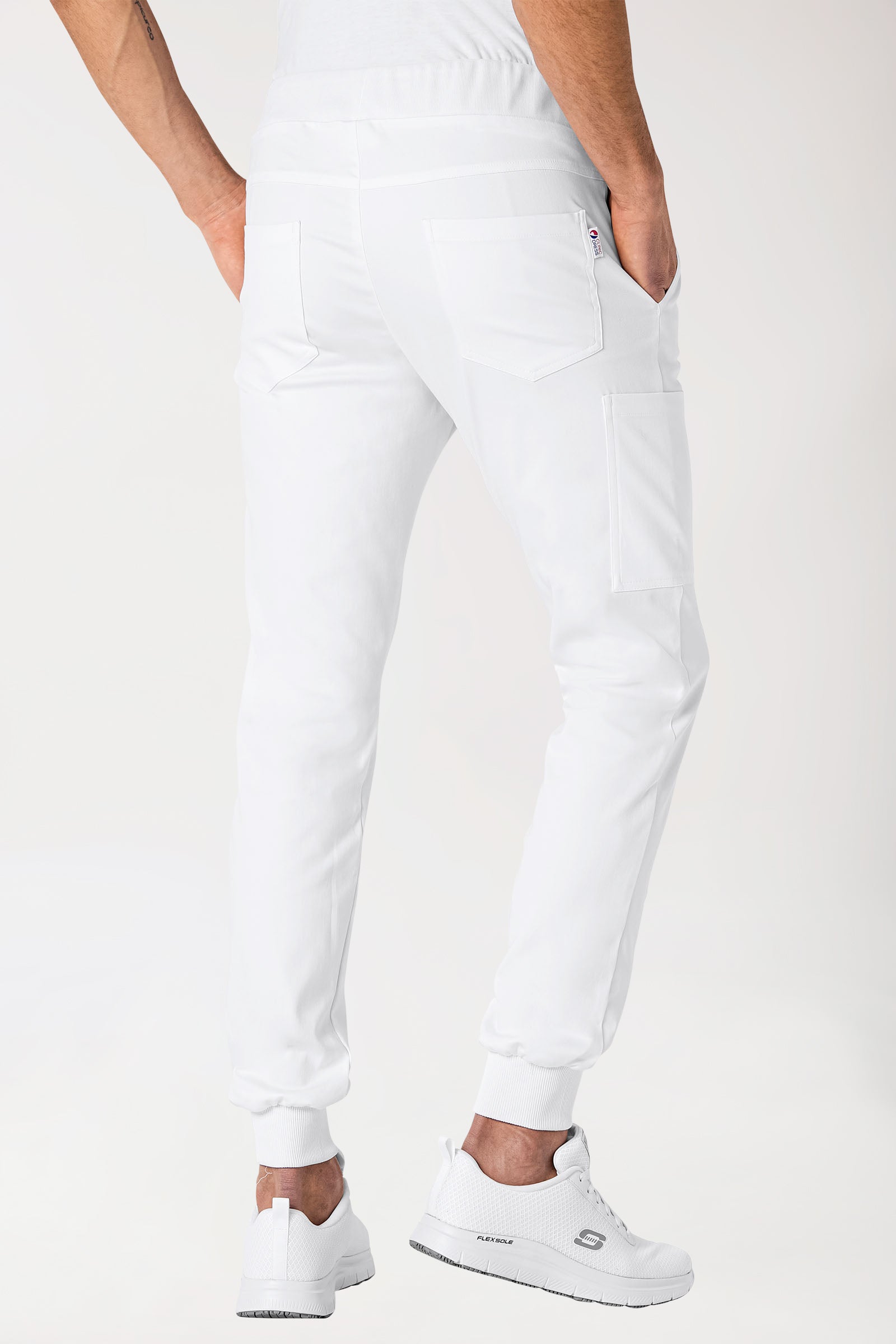 COMFY FLEX Pantalon Homme - Jogpant blanc