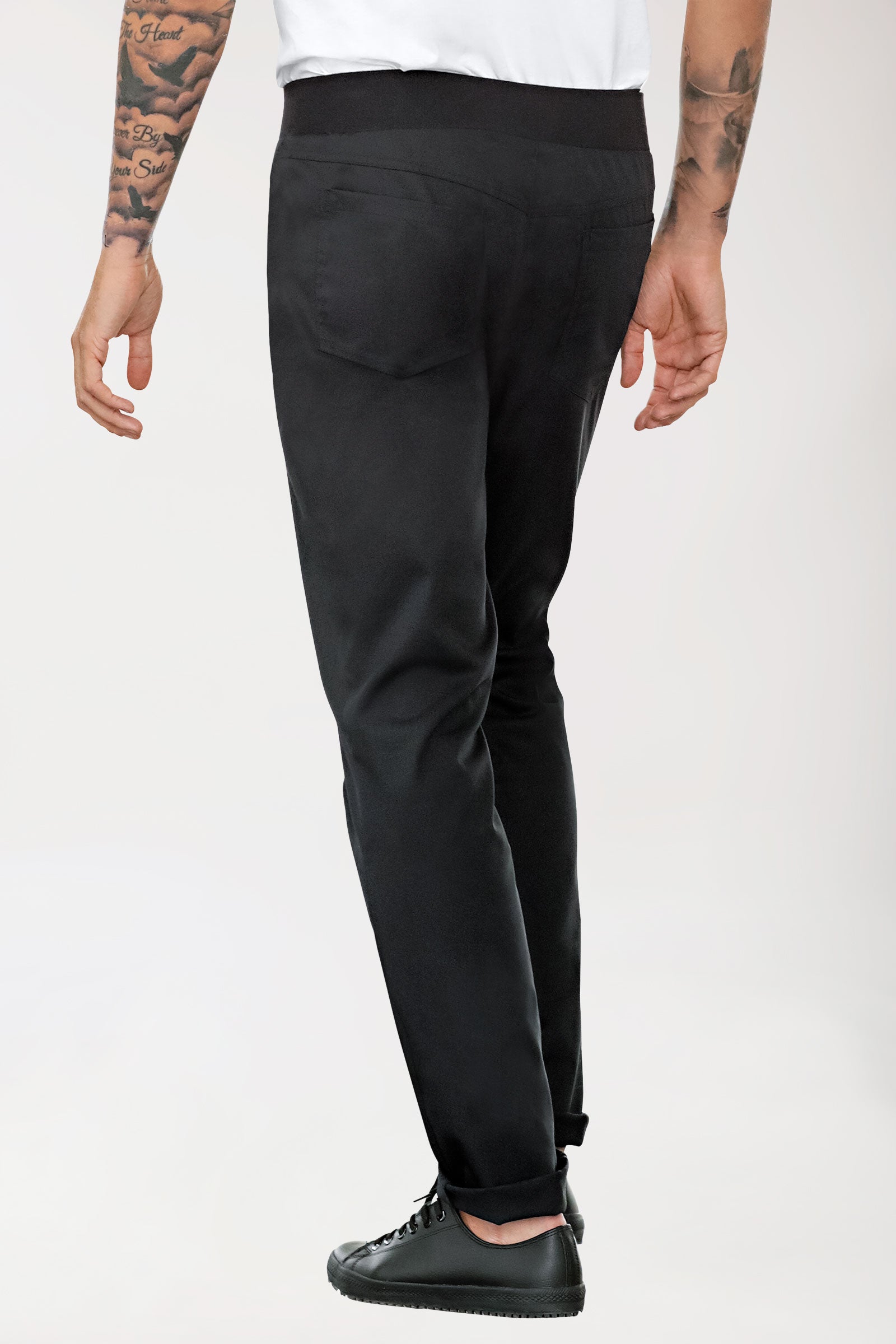 Pantalon homme Strickbund noir
