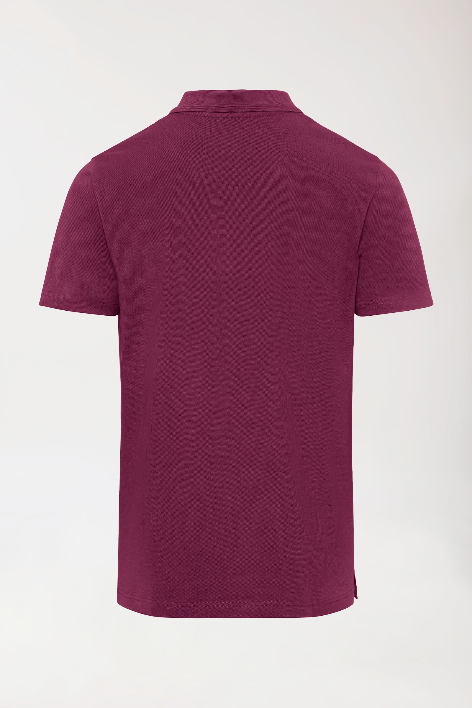 COMFY FLEX Shirt Stretch Homme - Col polo berry