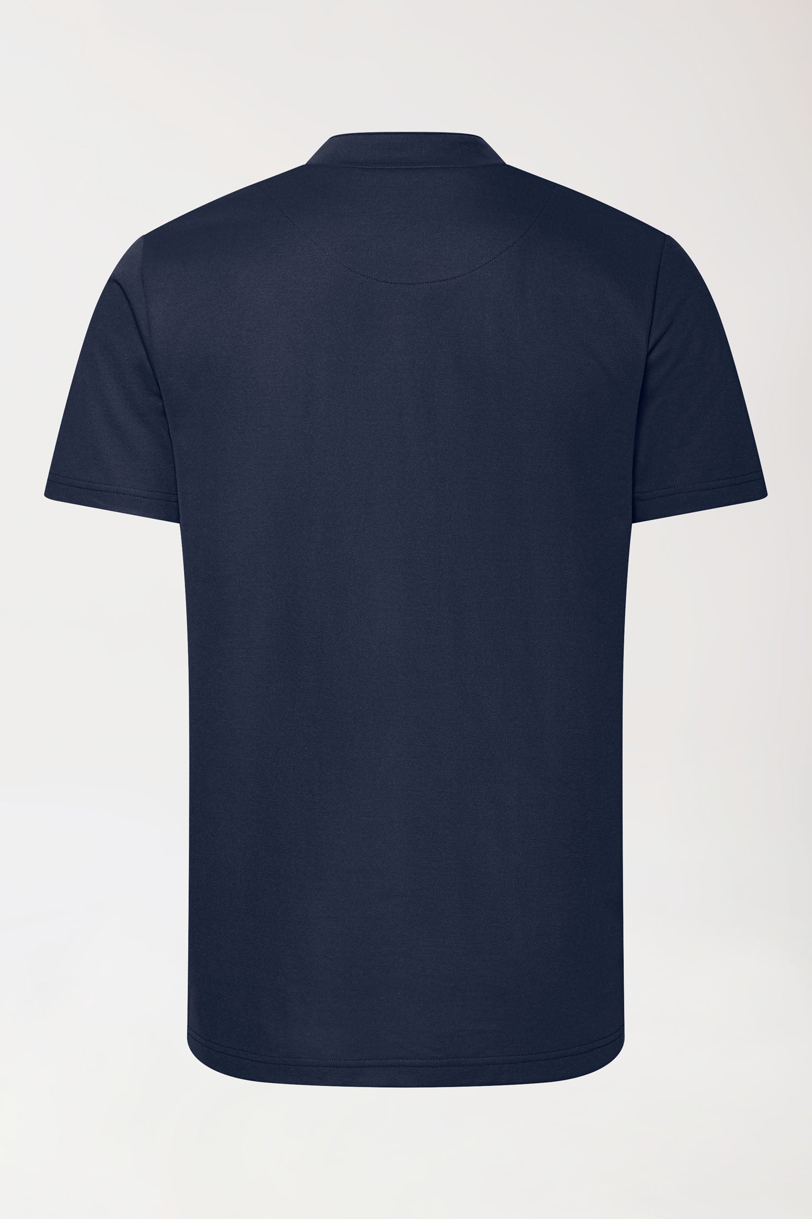 COMFY FLEX Shirt Stretch Homme - Col officier navy