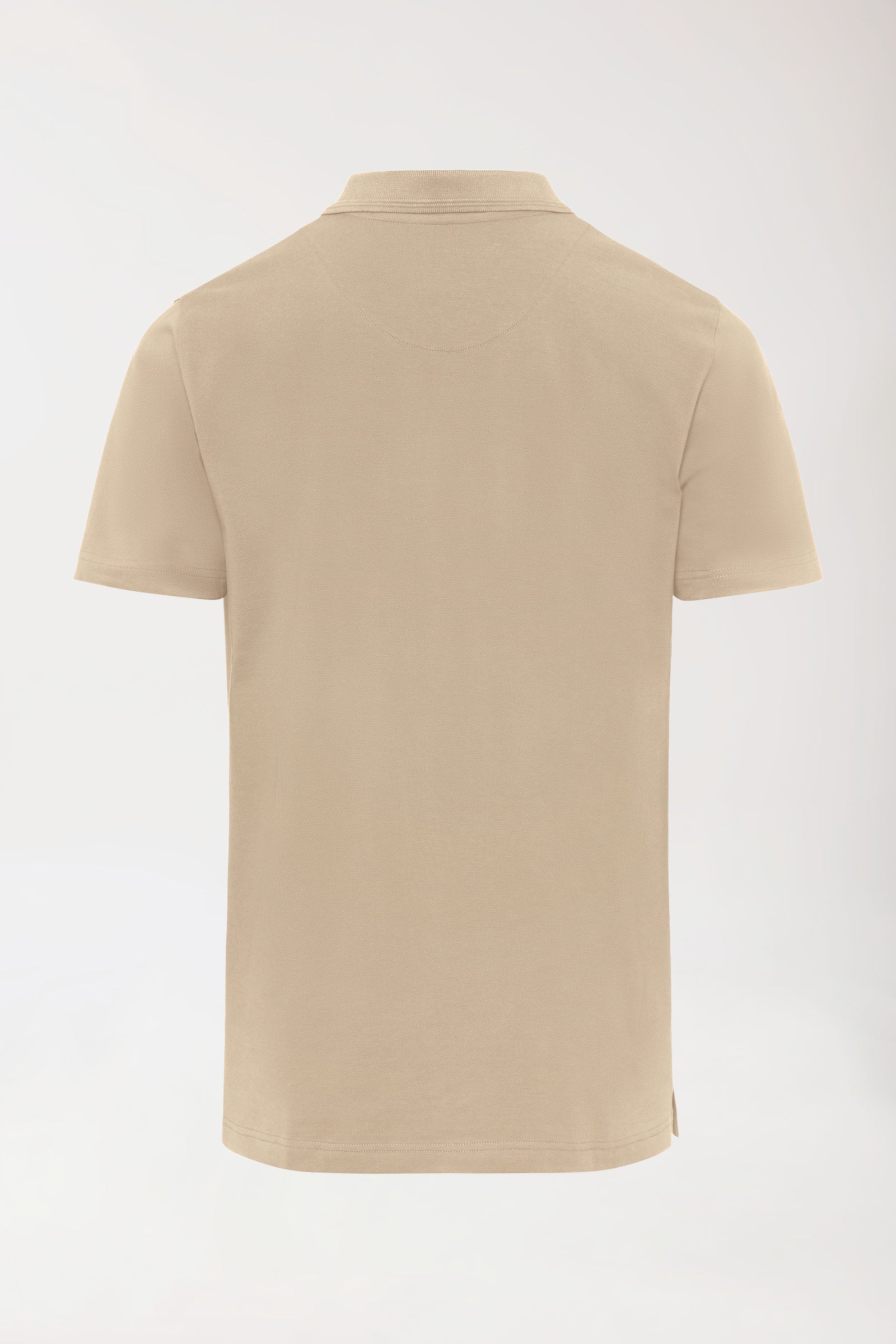 COMFY FLEX Shirt Stretch Homme - Col polo sable