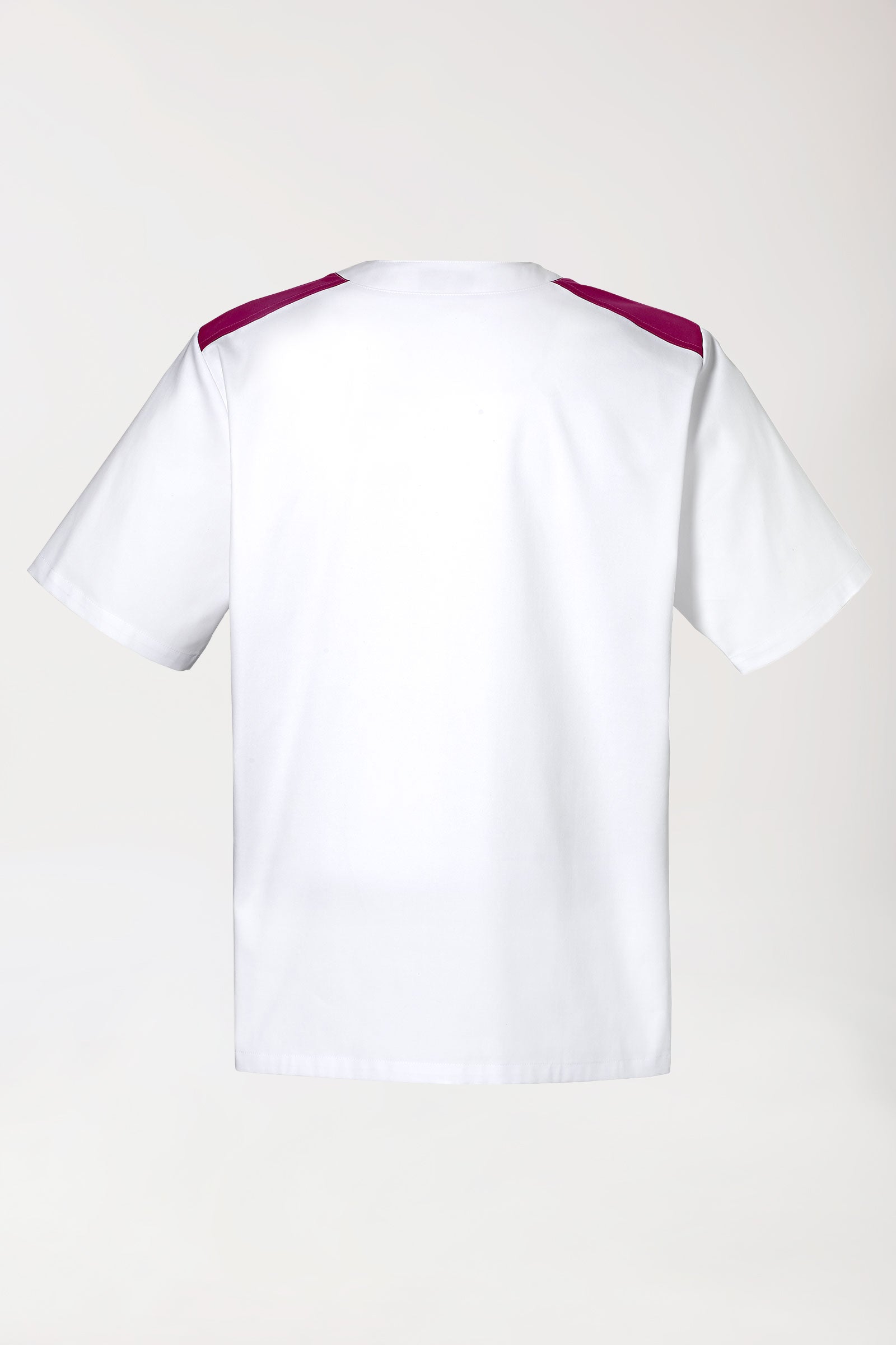 CLINIC STRETCH Tunique Homme blanc/berry