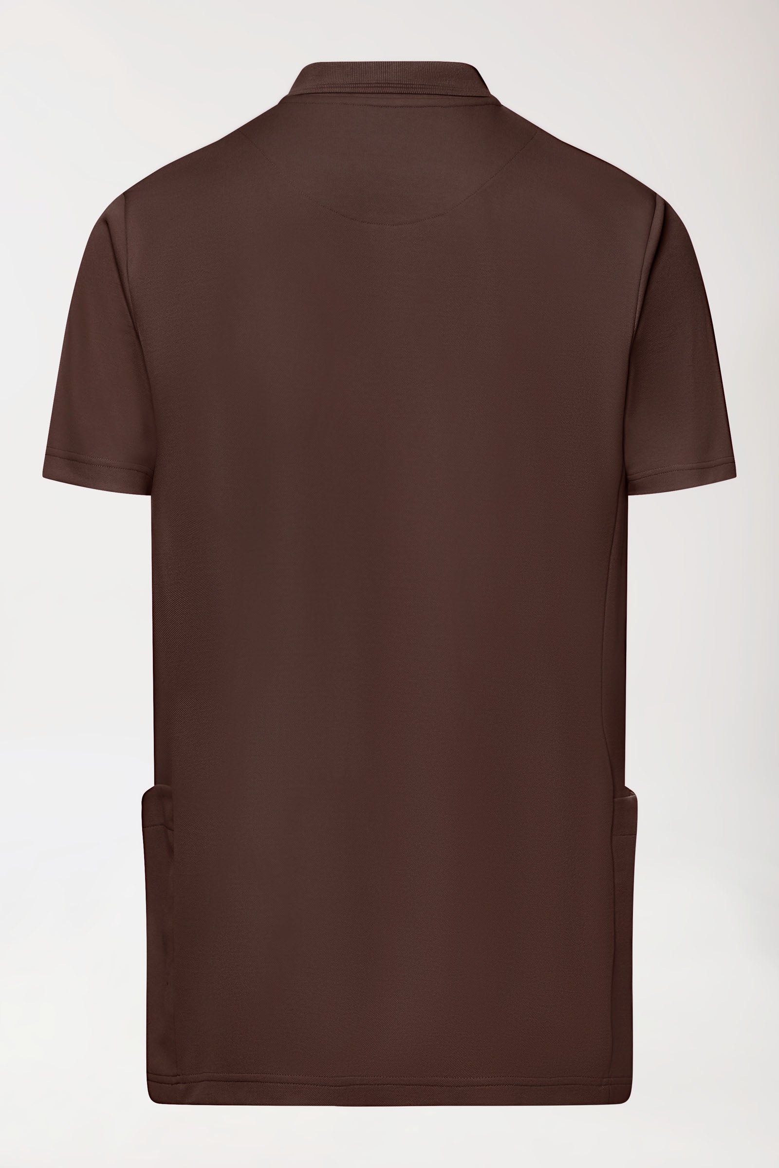 COMFY FLEX Tunique Stretch Homme - Col polo coffee
