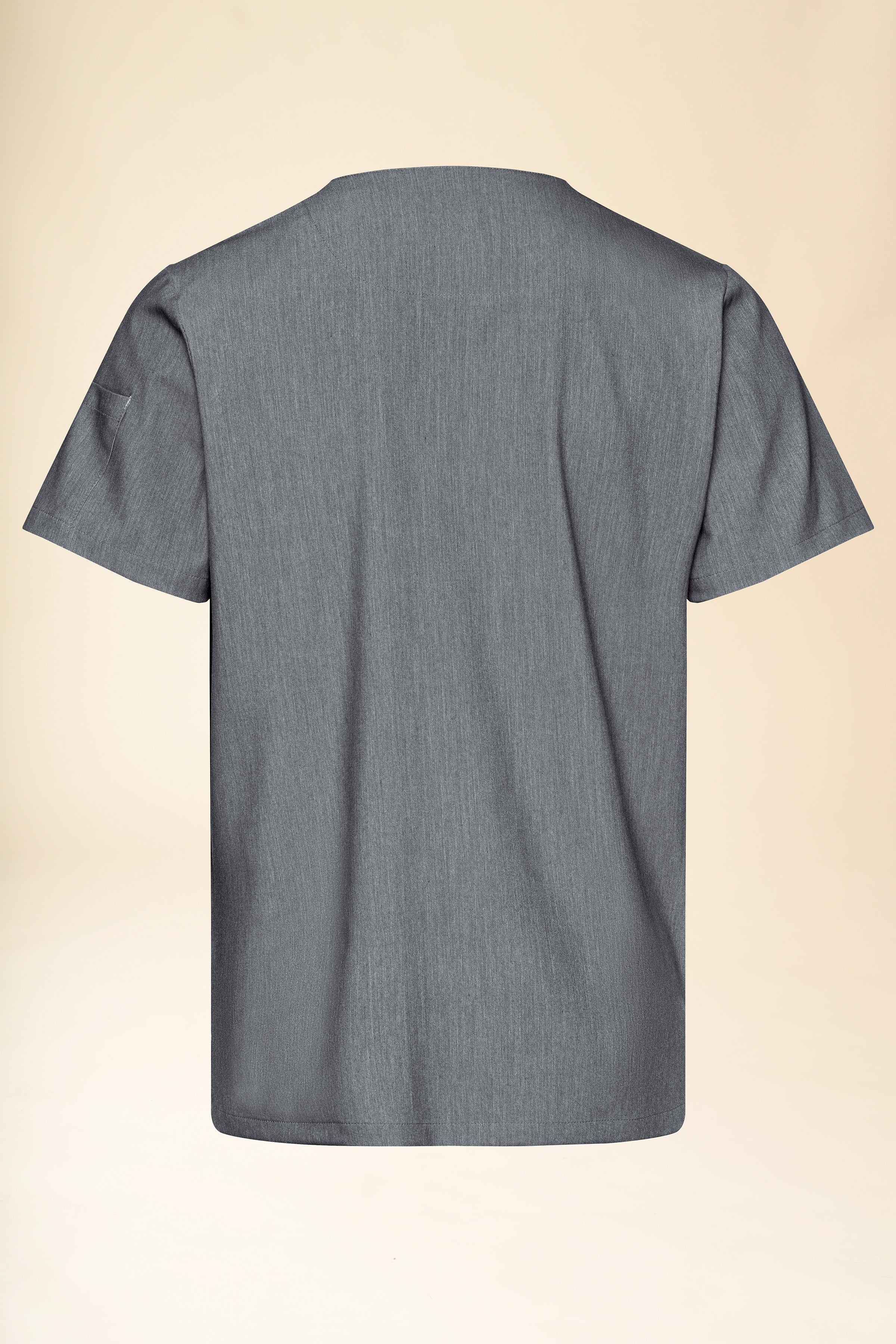 KAERE Tunique Homme - Col V gris chiné