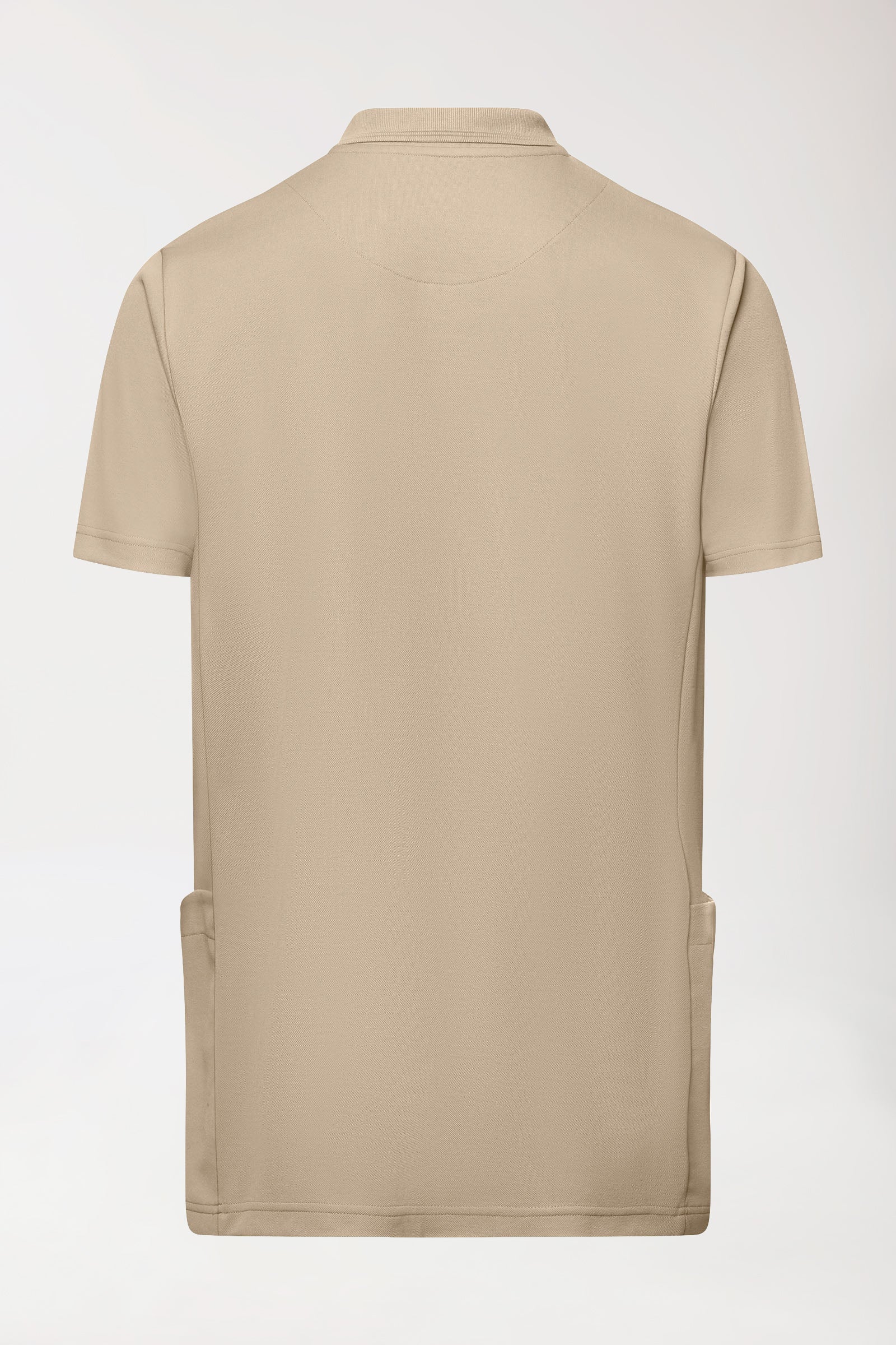 COMFY FLEX Tunique Stretch Homme - Col polo sable