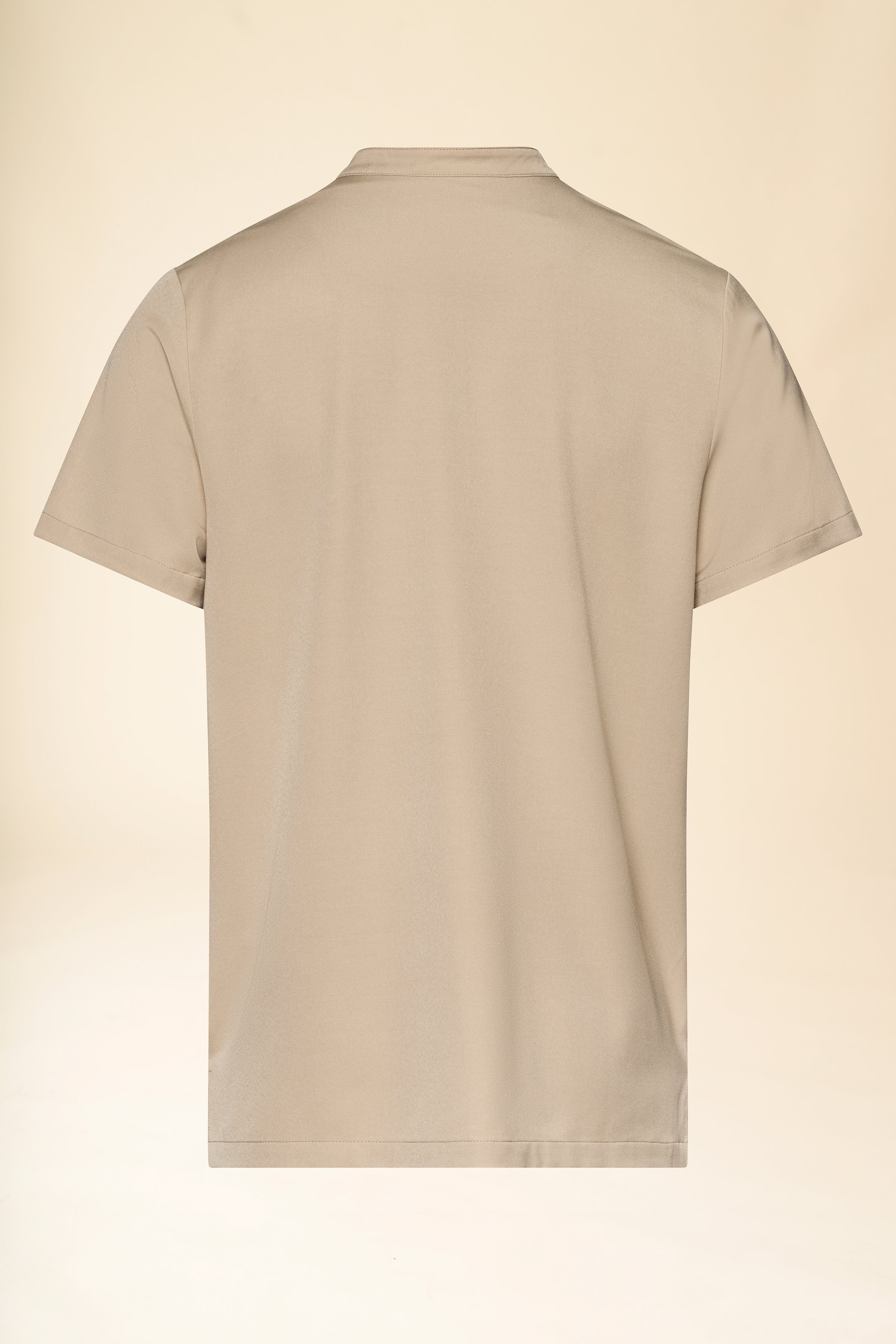 KAERE Tunique Homme - Col officier sable