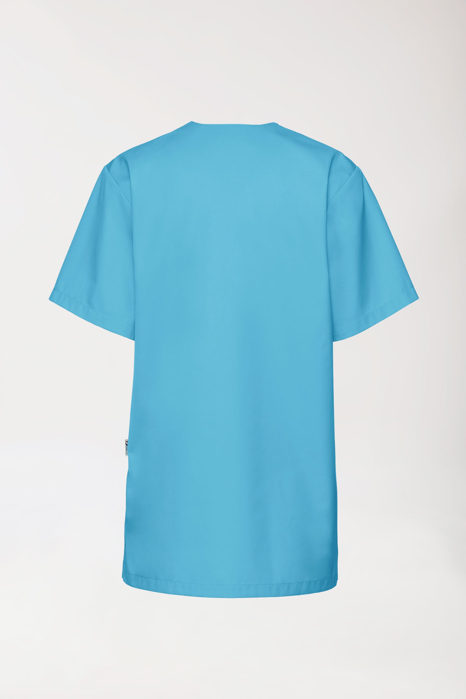 GREEN Tunique Homme - Col V turquoise foncé, Vue de dos