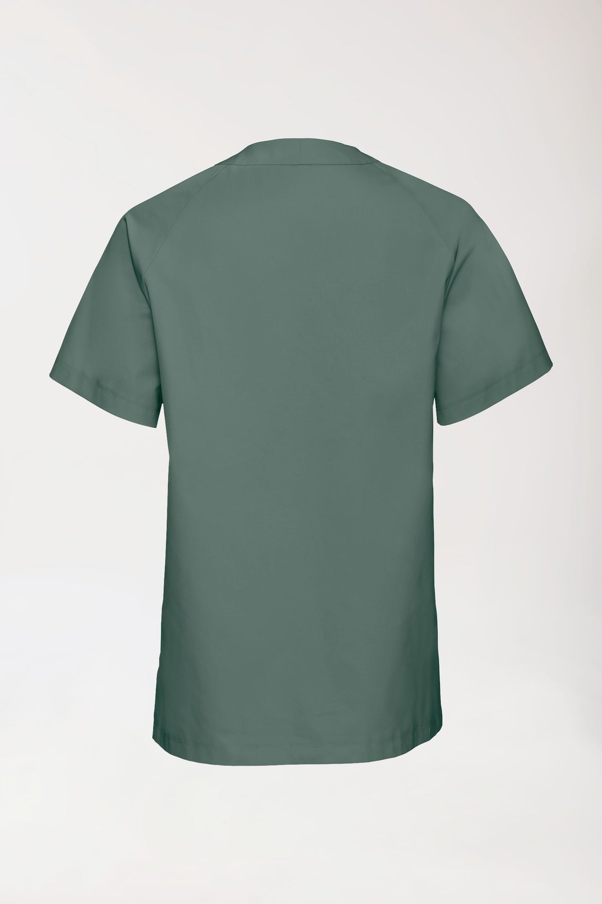 LA tunique médicale homme - Décolleté V vert foncé, Vue de dos