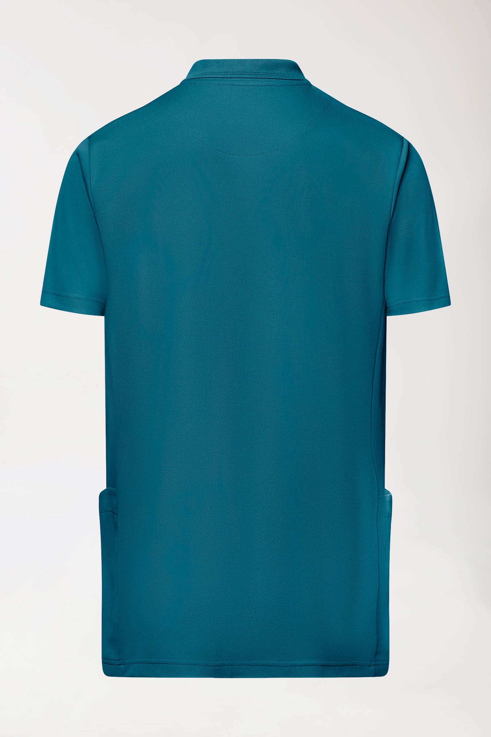 COMFY FLEX Tunique Stretch Homme - Col polo pétrole