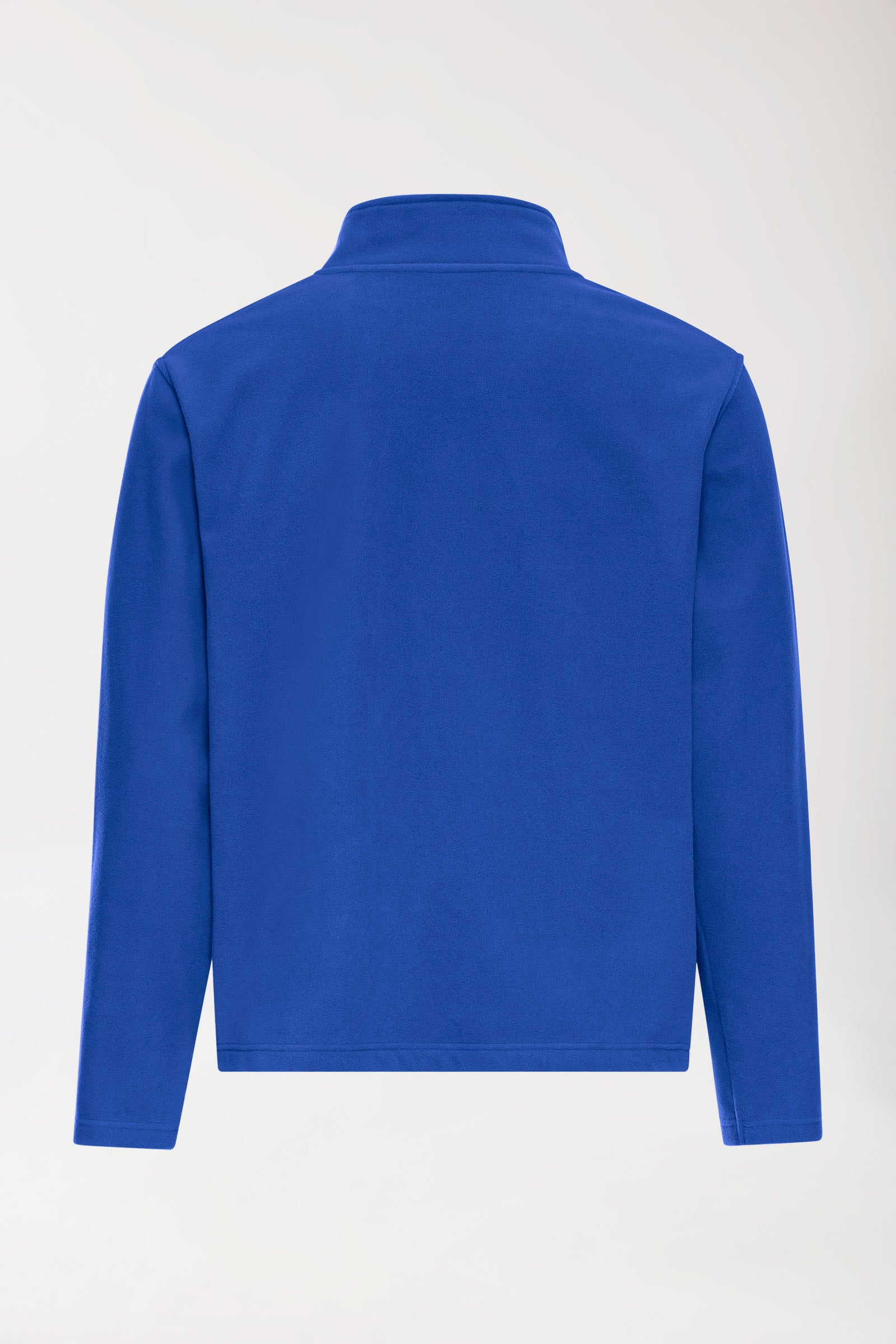 Veste polaire Homme - Col officier bleu roi