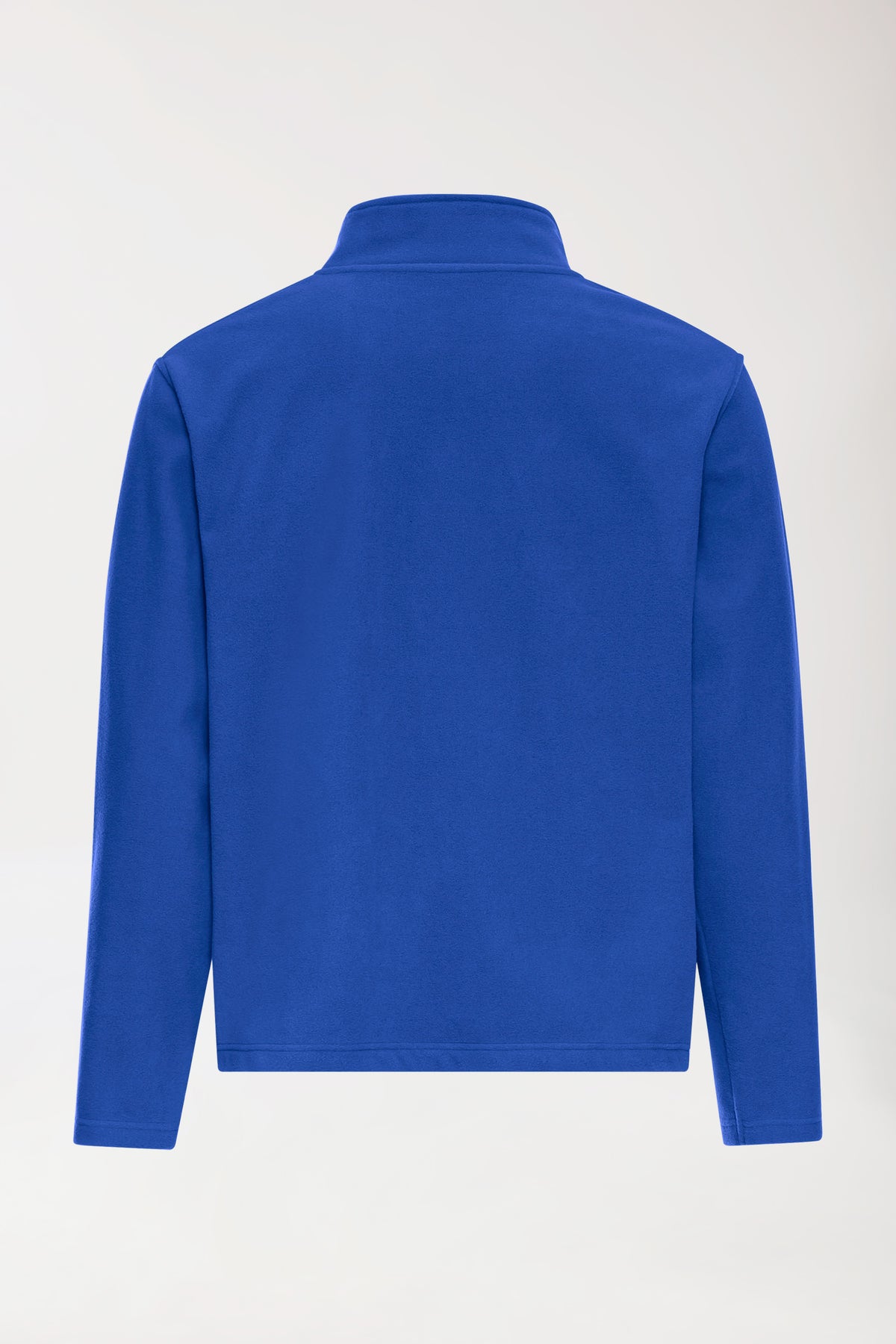 Veste polaire Homme - Col officier bleu roi