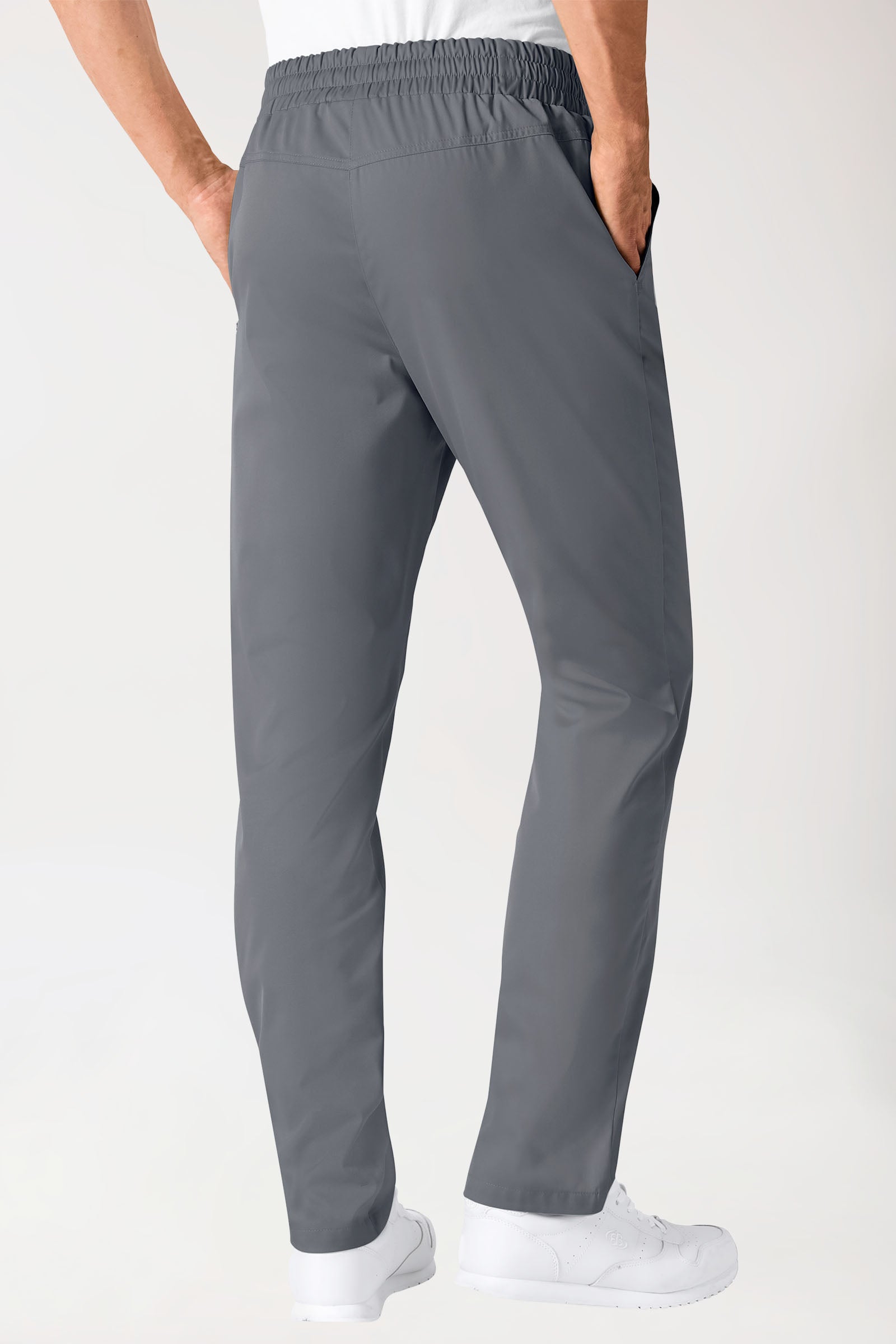 Pantalon mixte - Taille haute galet
