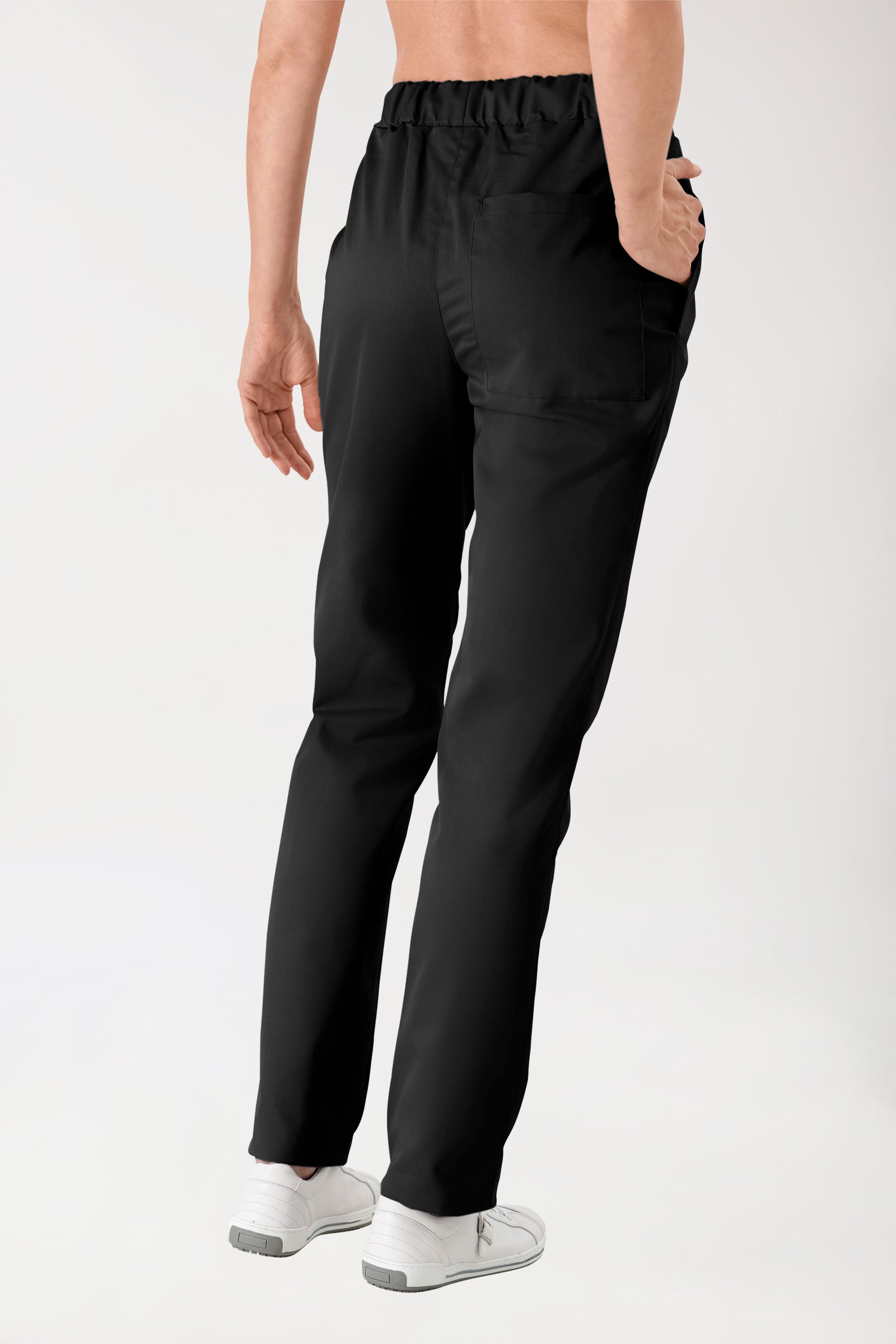 JUST STRONG Pantalon mixte - Ceinture élastiquée noir