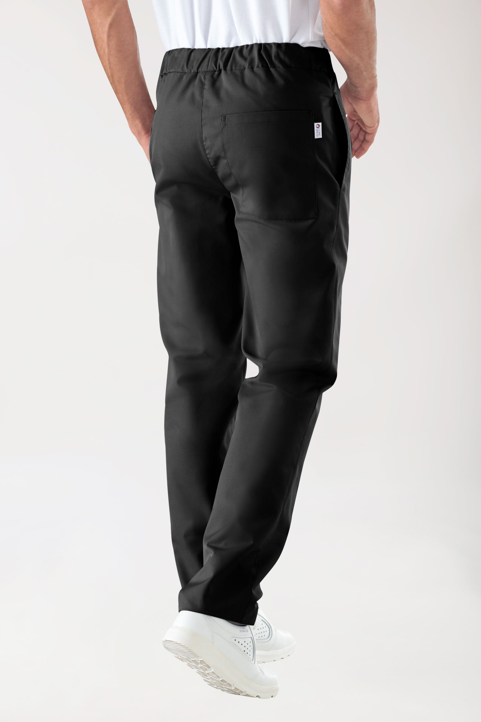 JUST STRONG Pantalon mixte - Ceinture élastiquée noir