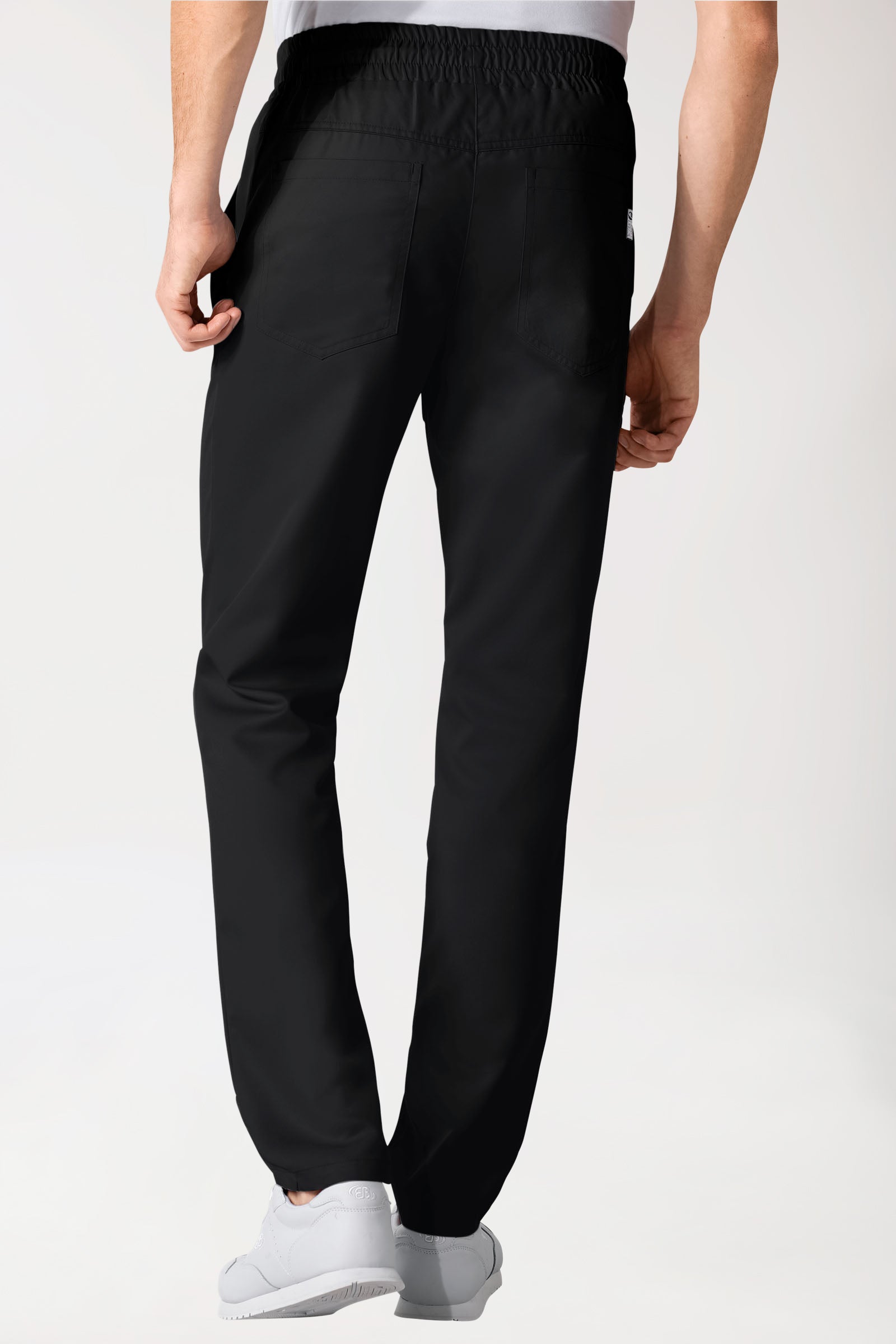 GREEN Pantalon mixte - Ceinture élastiquée noir
