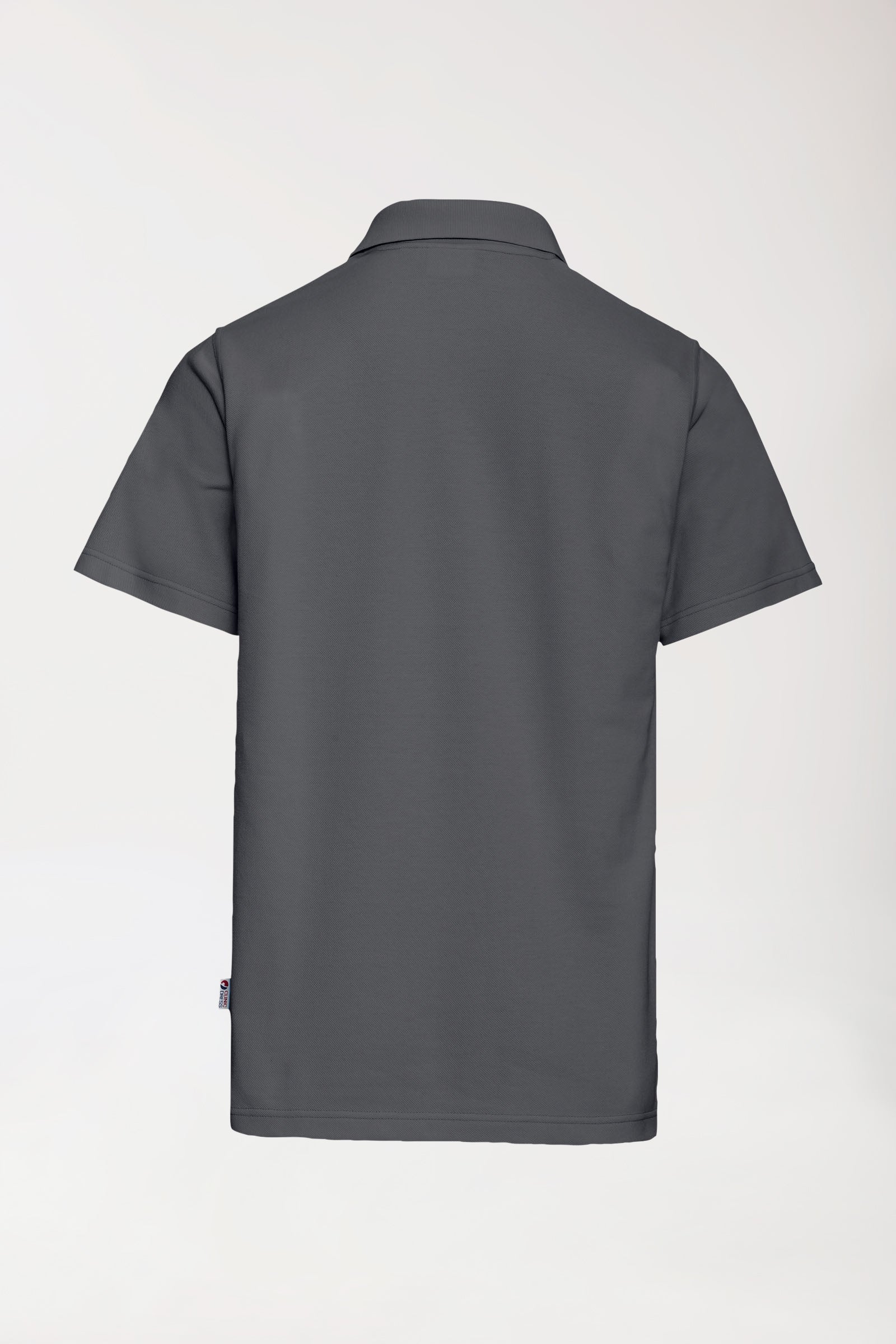 CORE Shirt mixte - Col polo gris minerai