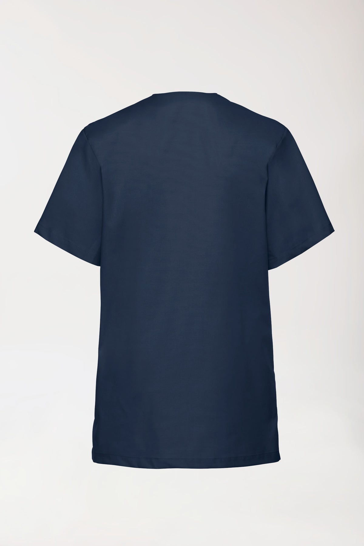 Tunique Stretch mixte - Col V bleu navy, Vue de dos