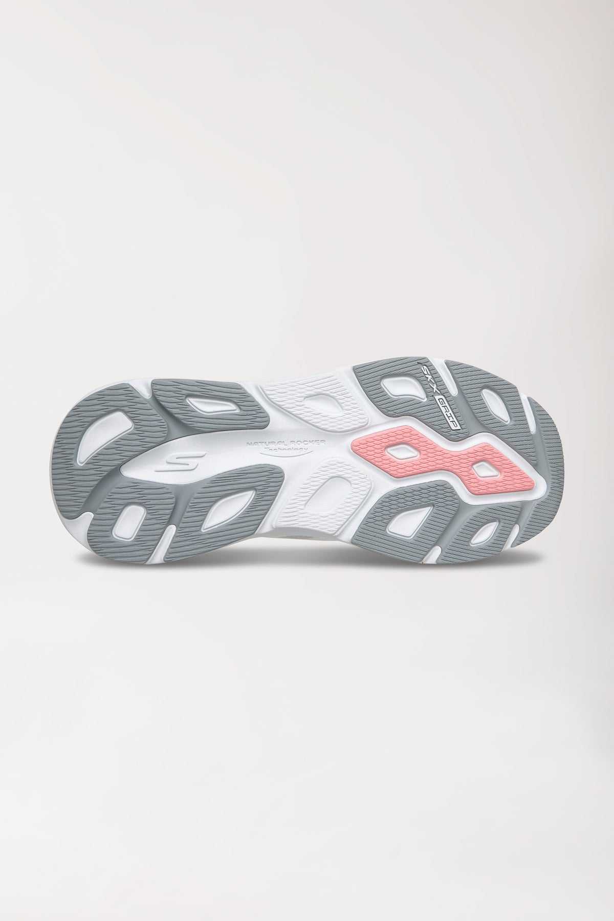 Sneakers Femme blanc/rose, Vue de dos