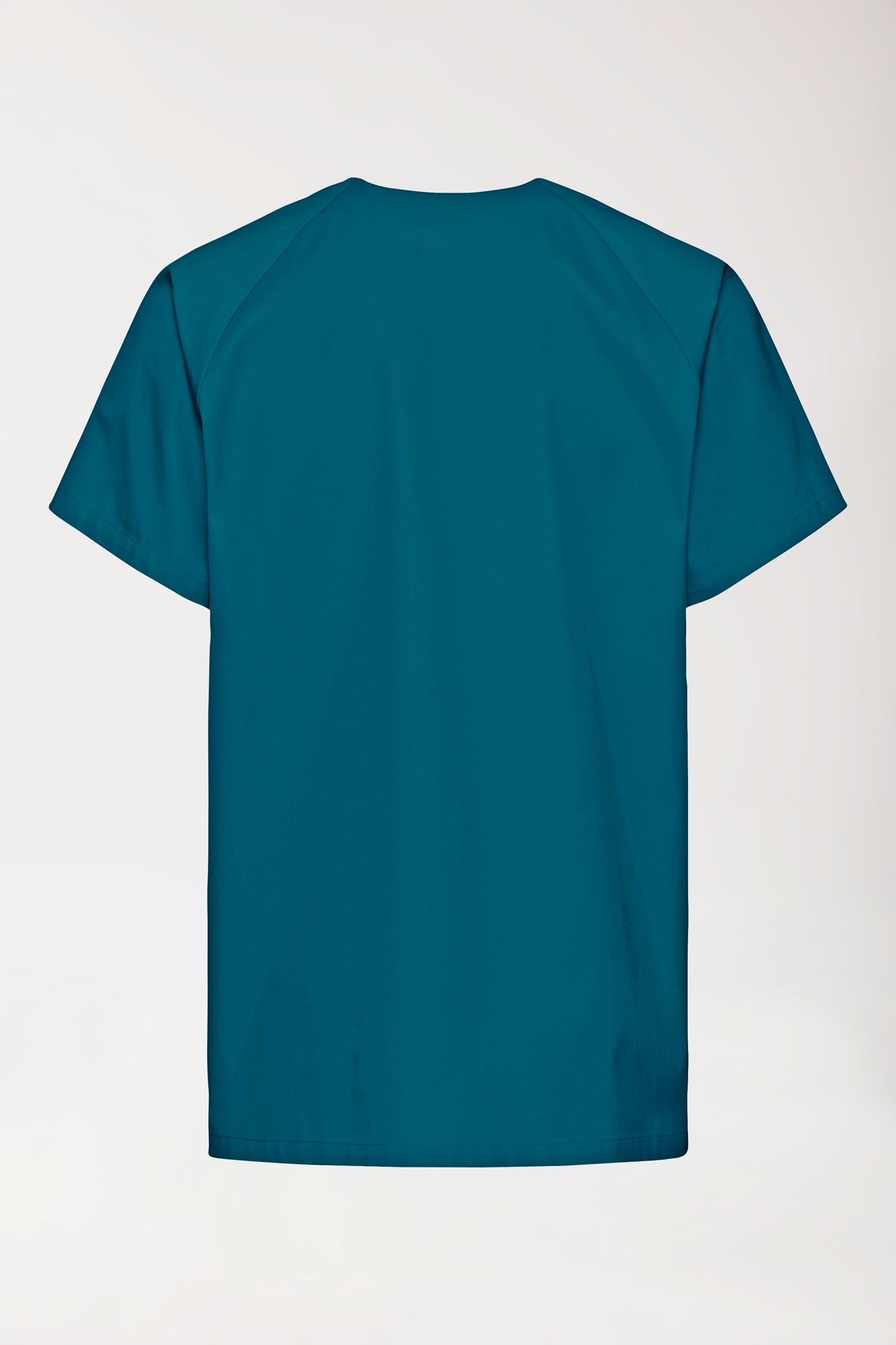 LA Blouse médicale homme - patte pressions pétrole, Vue de dos