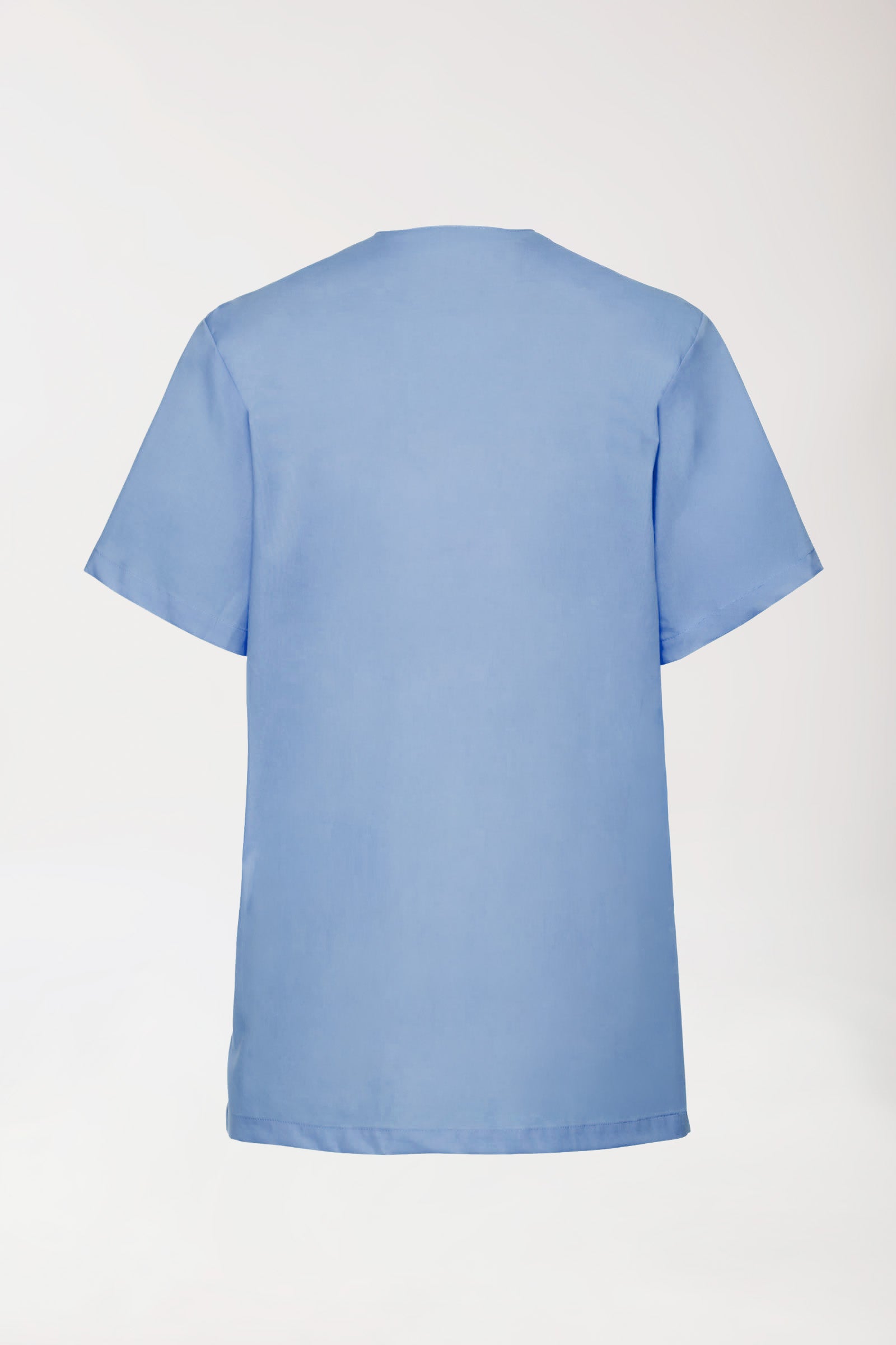 Tunique Stretch mixte - Décolleté V bleu ciel, Vue de dos