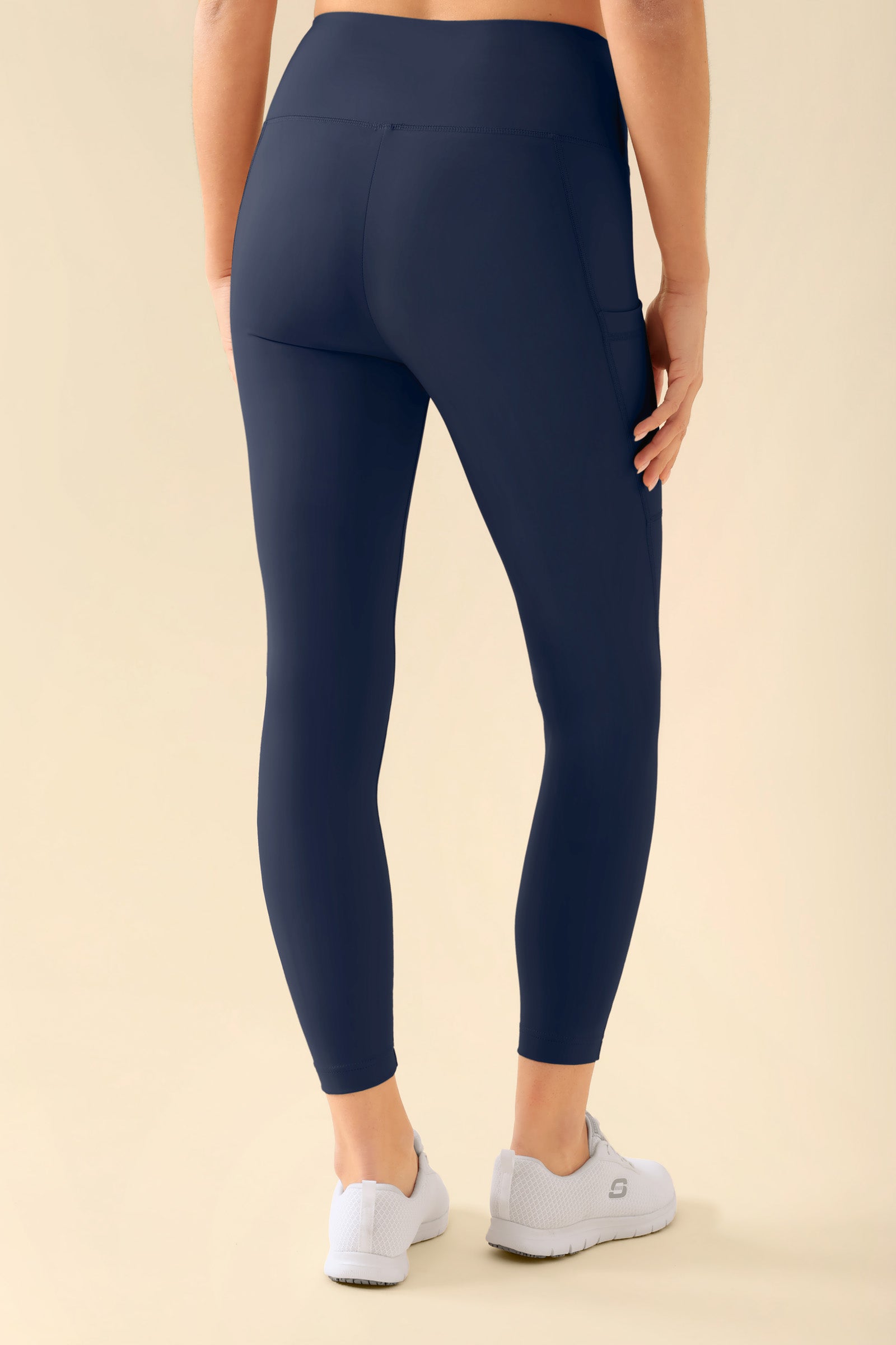 KAERE Leggings Femme - super élastique navy