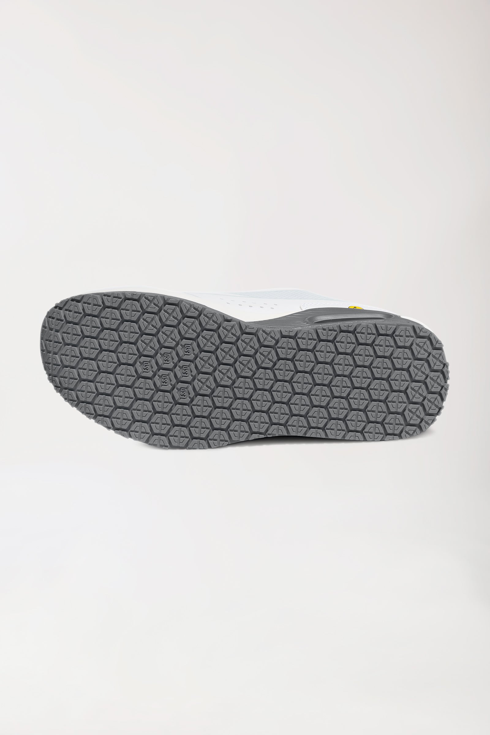 Chaussures professionnelles Femme blanc/gris, Vue de dos