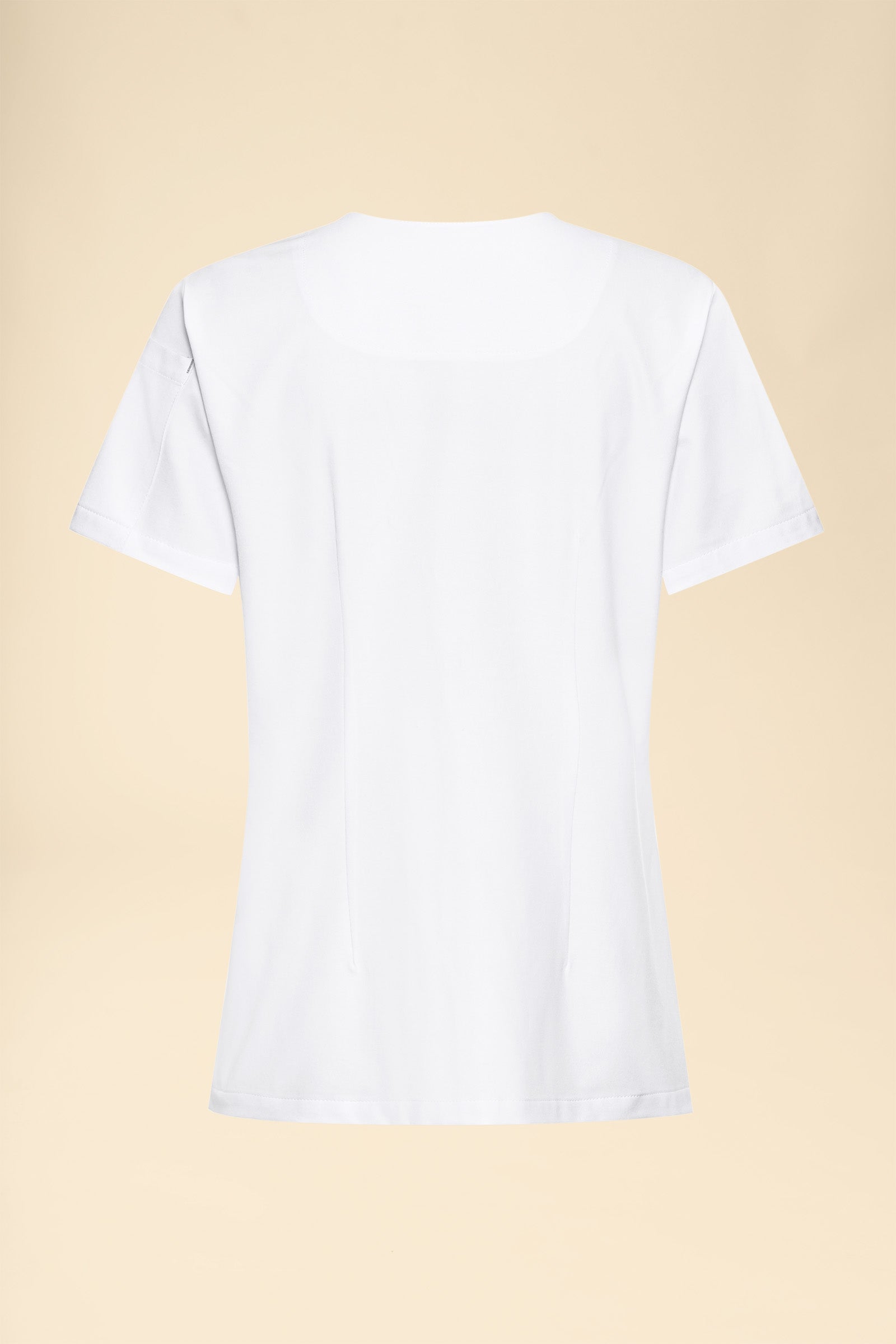 KAERE Tunique Femme - Décolleté V blanc, Vue de dos