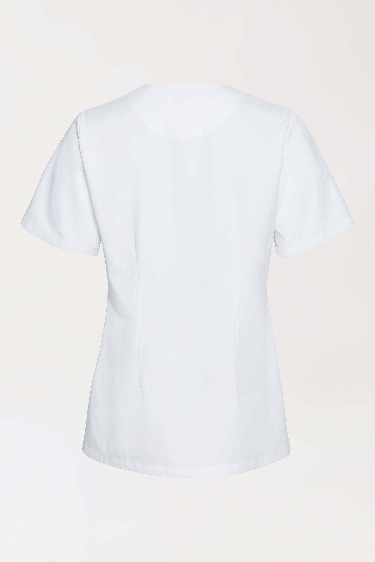 TENCEL™ Tunique Femme - Décolleté V blanc, Vue de dos