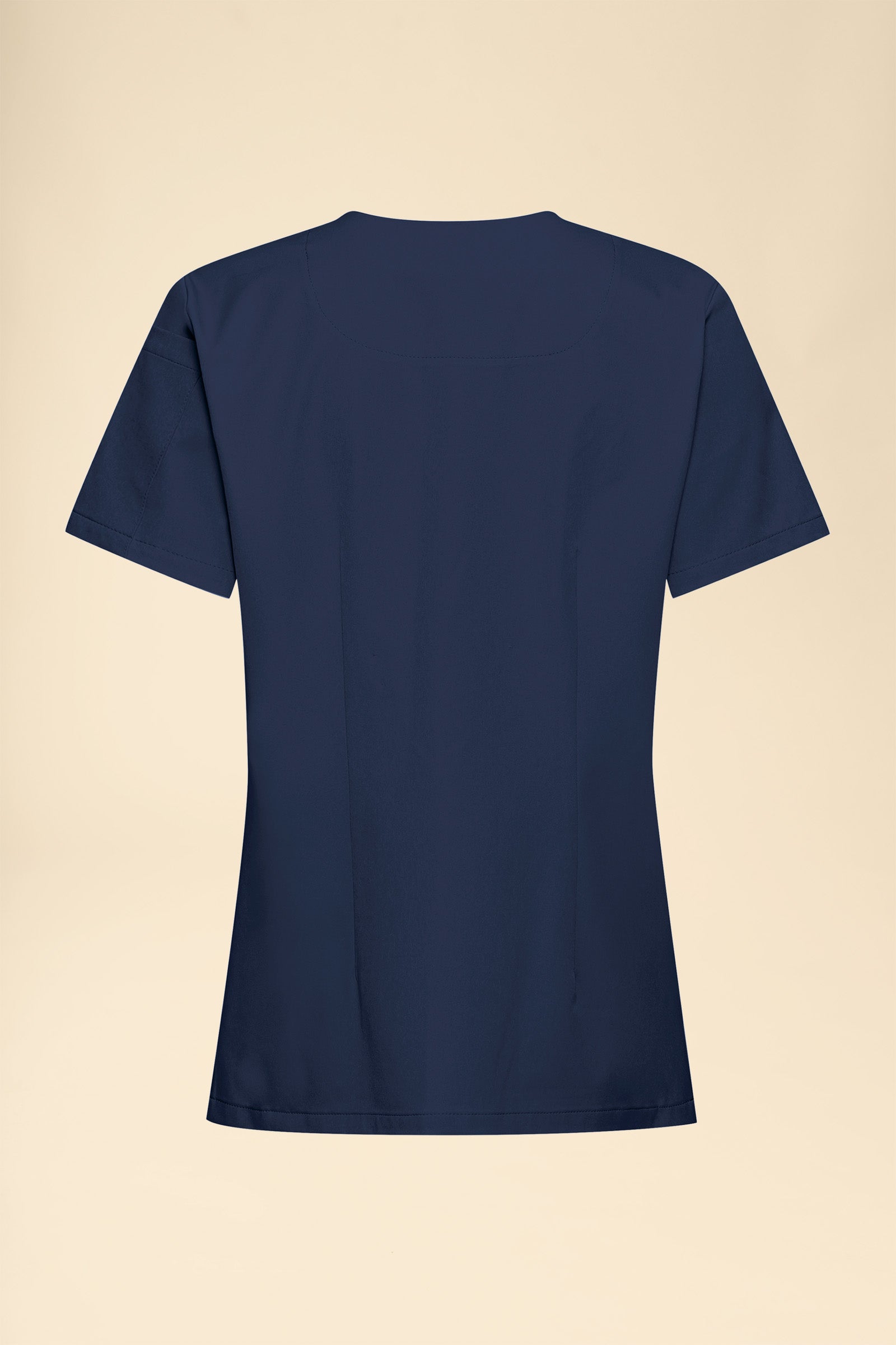 KAERE Tunique Femme - Décolleté V bleu navy, Vue de dos