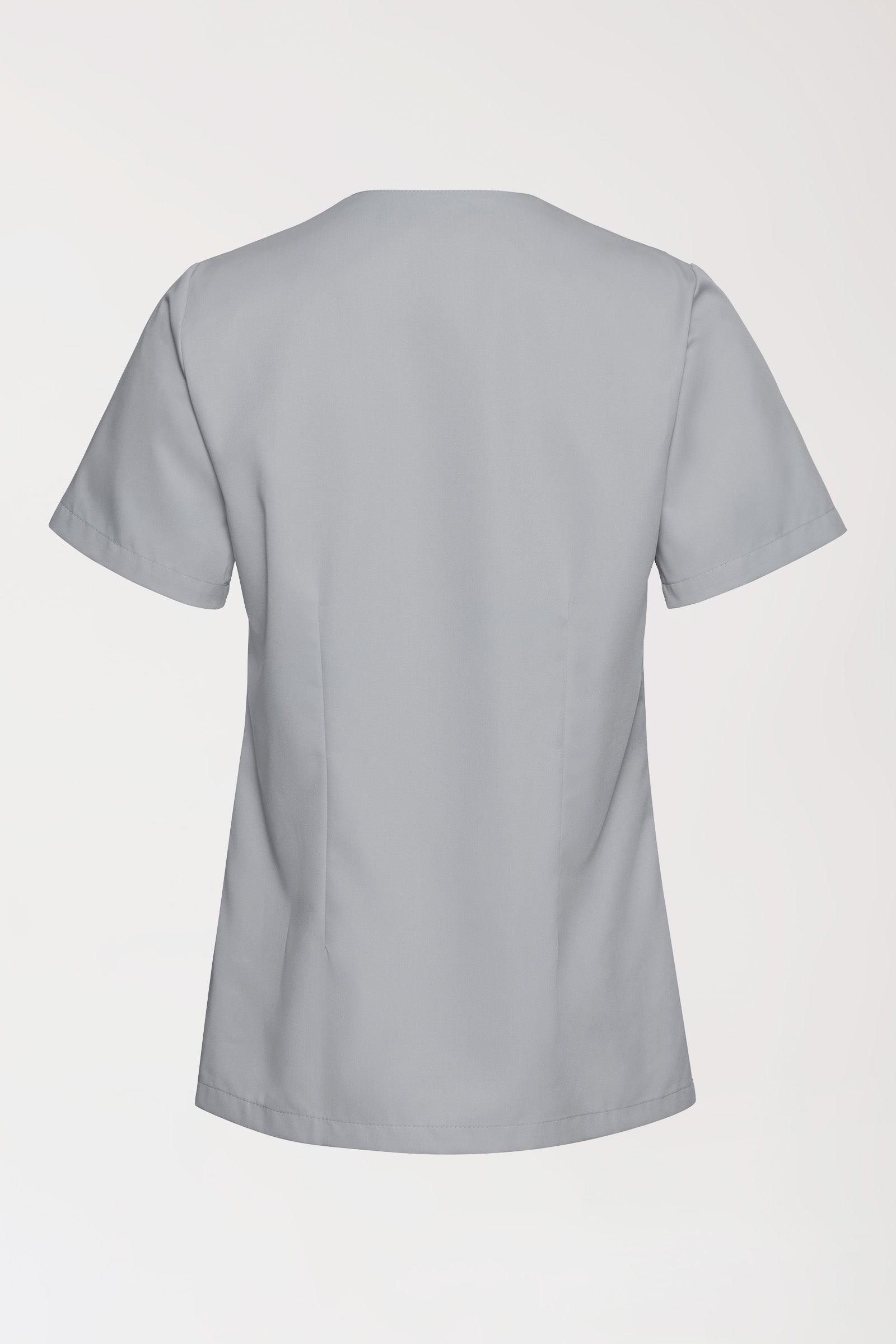 TENCEL™ Tunique Femme - Décolleté V gris perle, Vue de dos