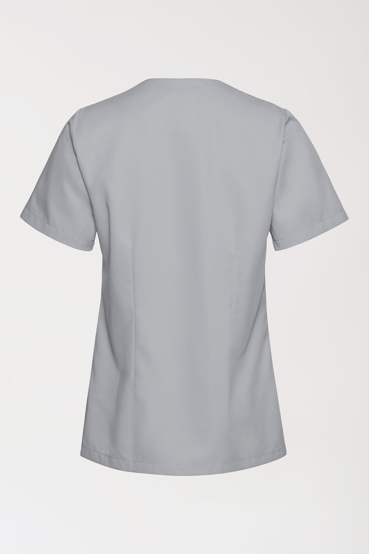TENCEL™ Tunique Femme - Décolleté V gris perle, Vue de dos